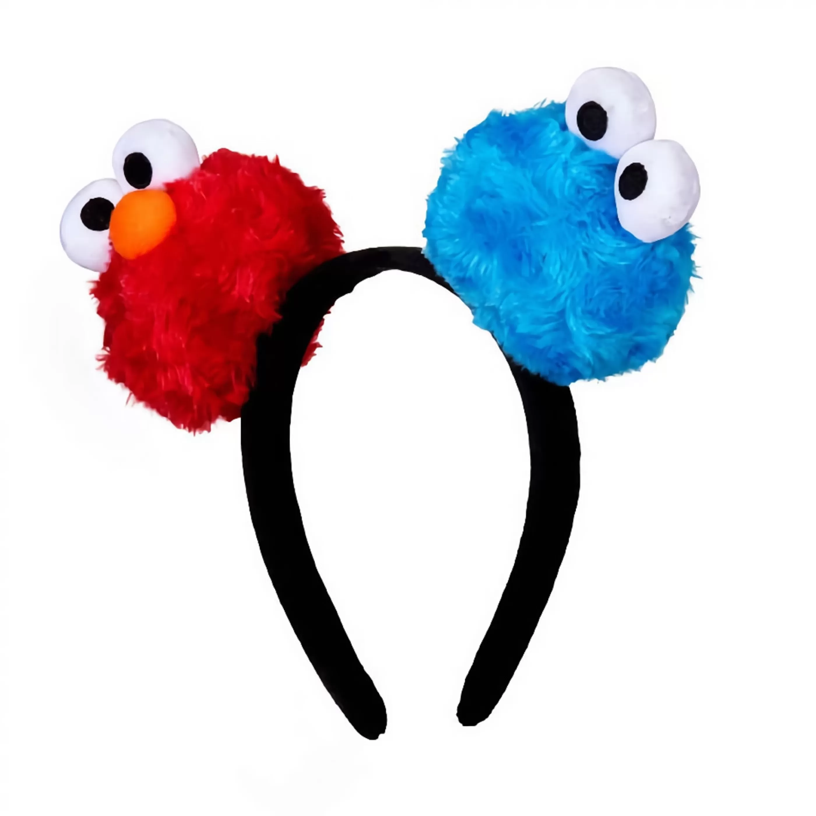 Sesame Street Baby's First Christmas | Elmo And Cookie Monster Headband - 19Cm