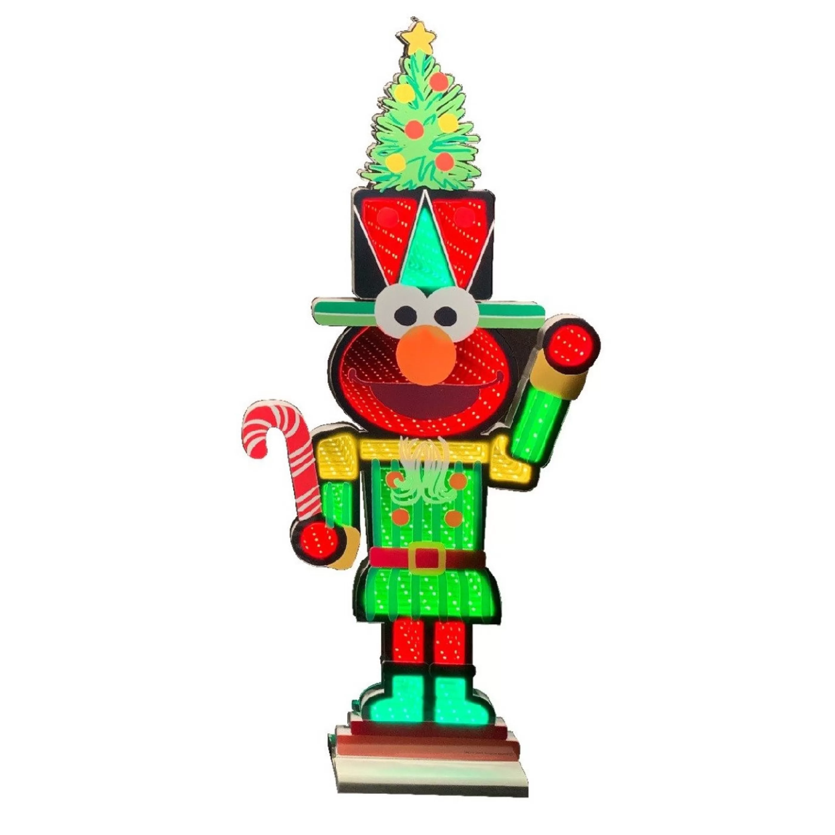 Online * Elmo Nutcracker Infinity Light (Indoor) - 77Cm