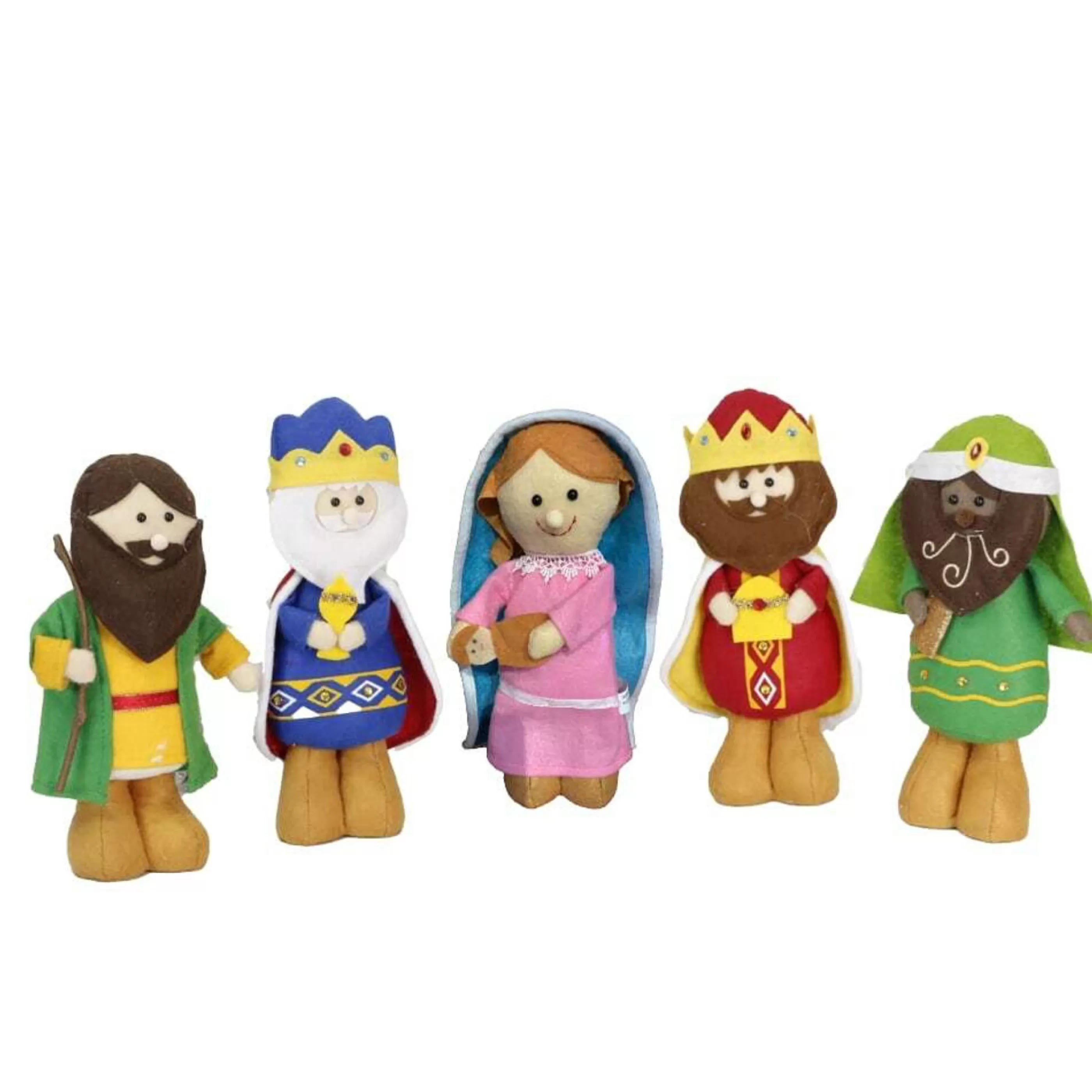 Best * Fabric Nativity Doll Set - 25Cm