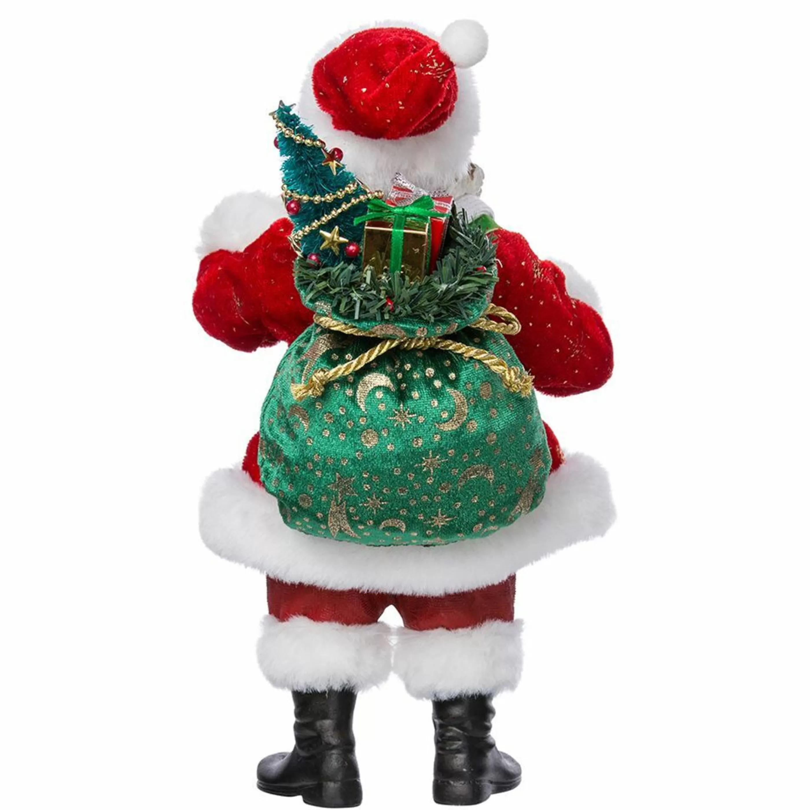 Cheap Kurt Adler Fabriche Santa Claus Holding Dreidel - 28Cm