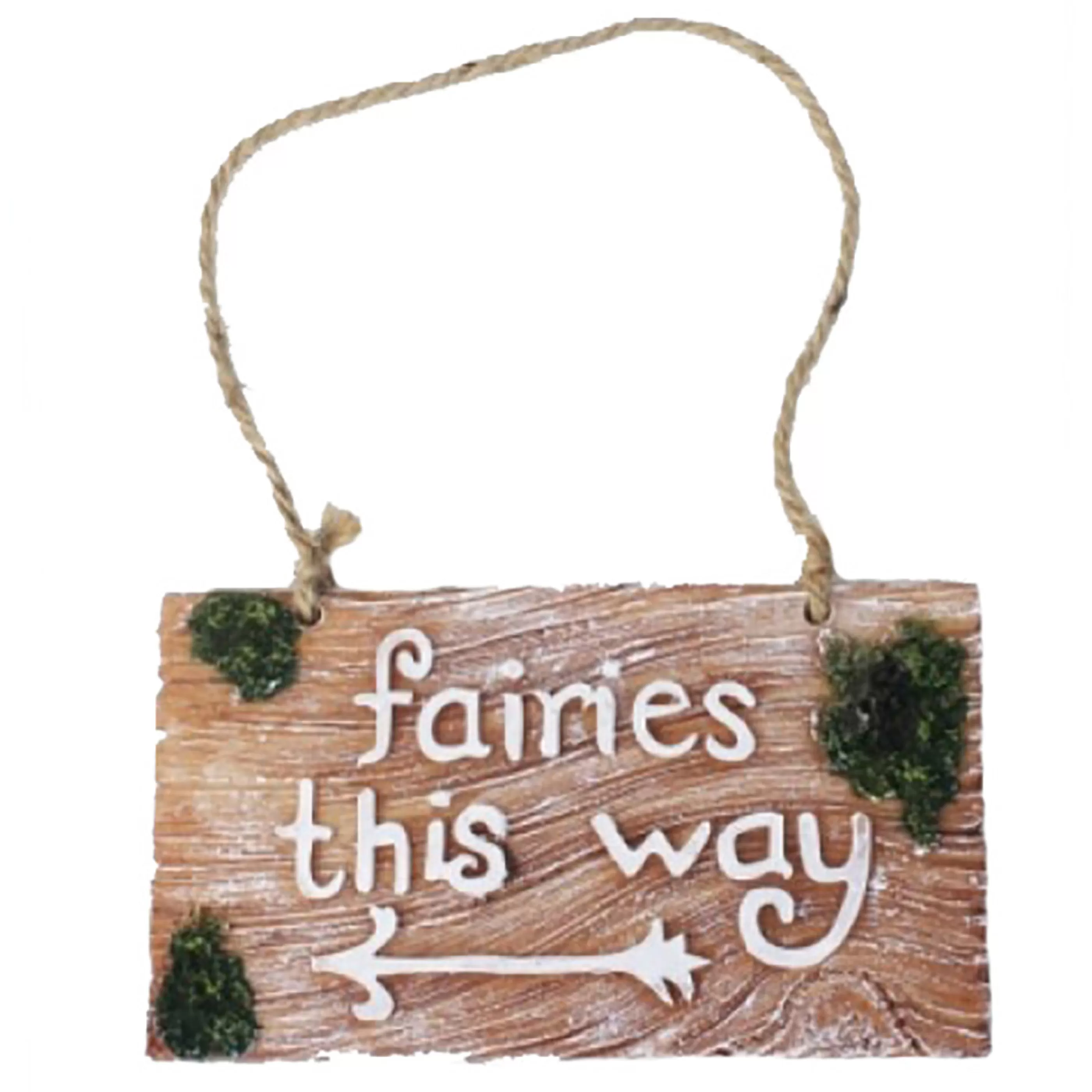 * Wall Signs & Decorations | Fairies This Way Hanging Plaque