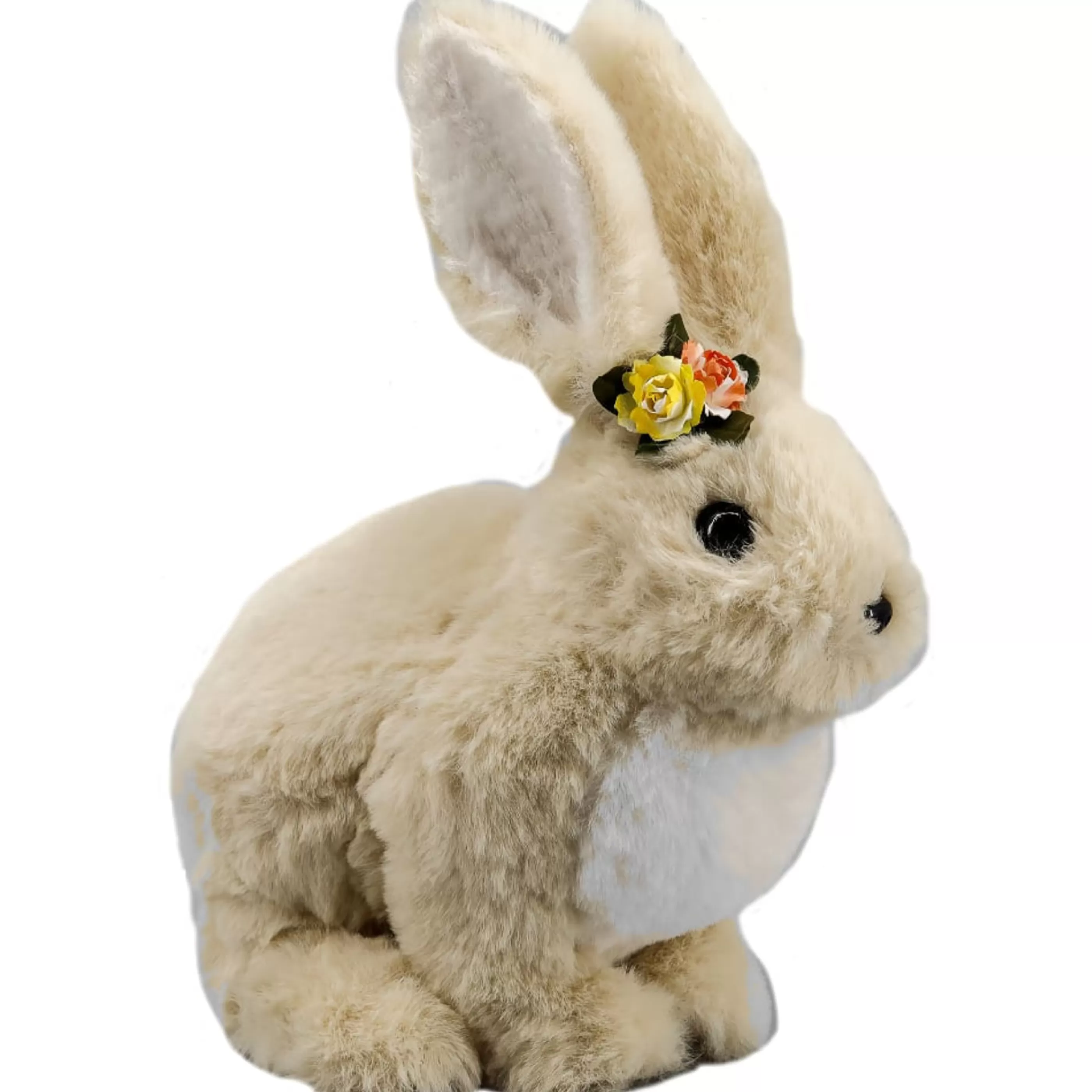 Clearance Easter Town Fawn Long Eared Hopping Bunny - 23Cm