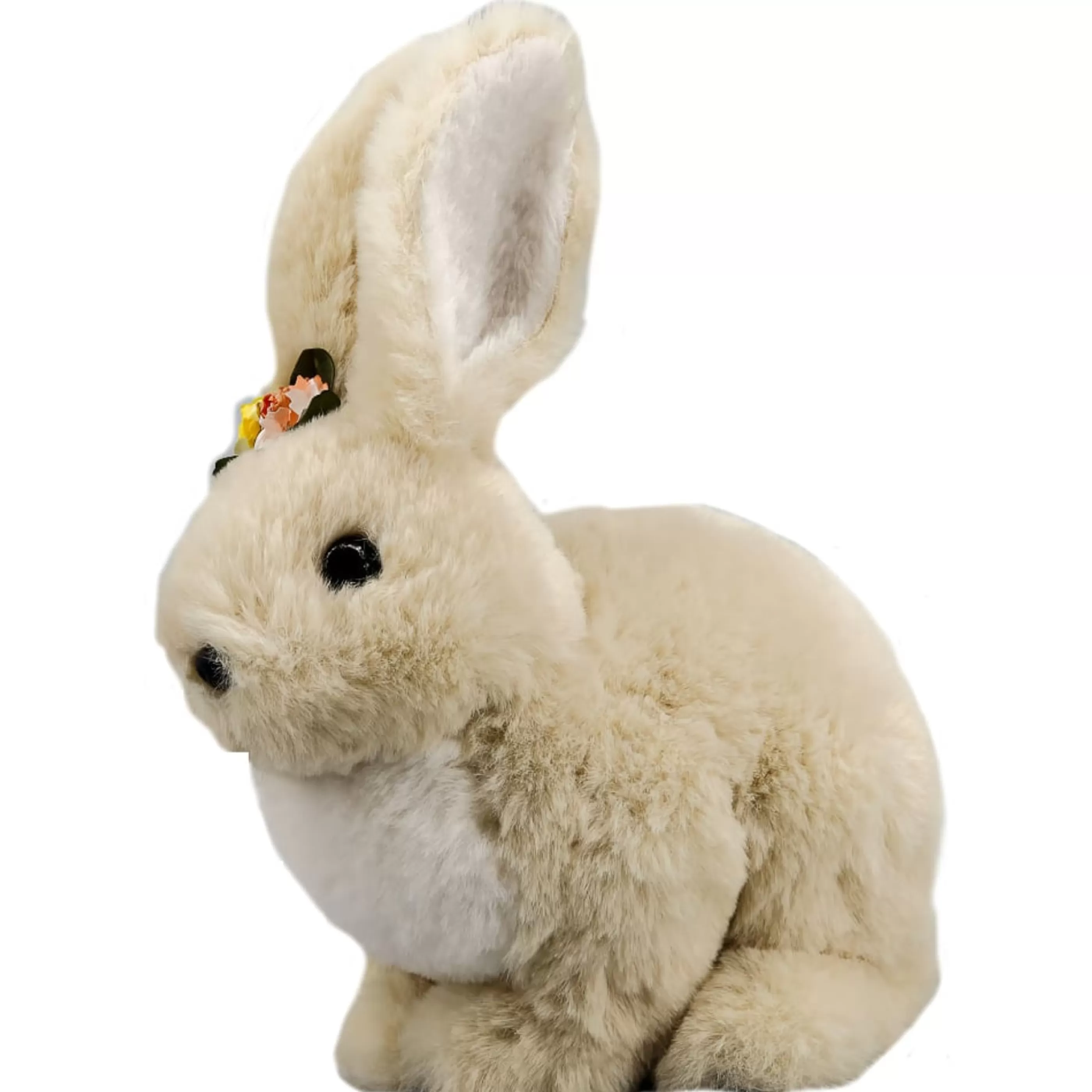 Clearance Easter Town Fawn Long Eared Hopping Bunny - 23Cm