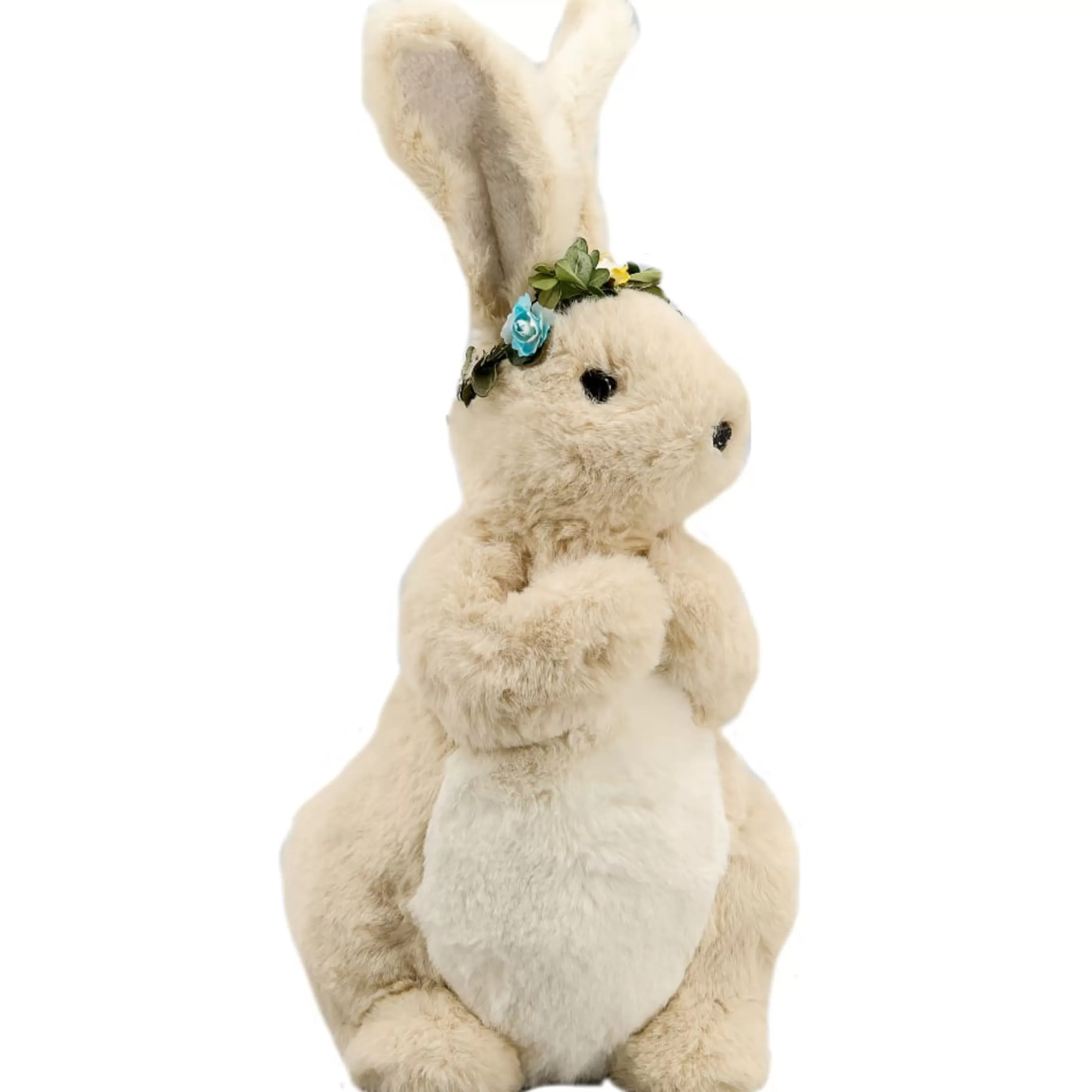 Hot Easter Town Fawn Long Eared Sitting Bunny - 37Cm