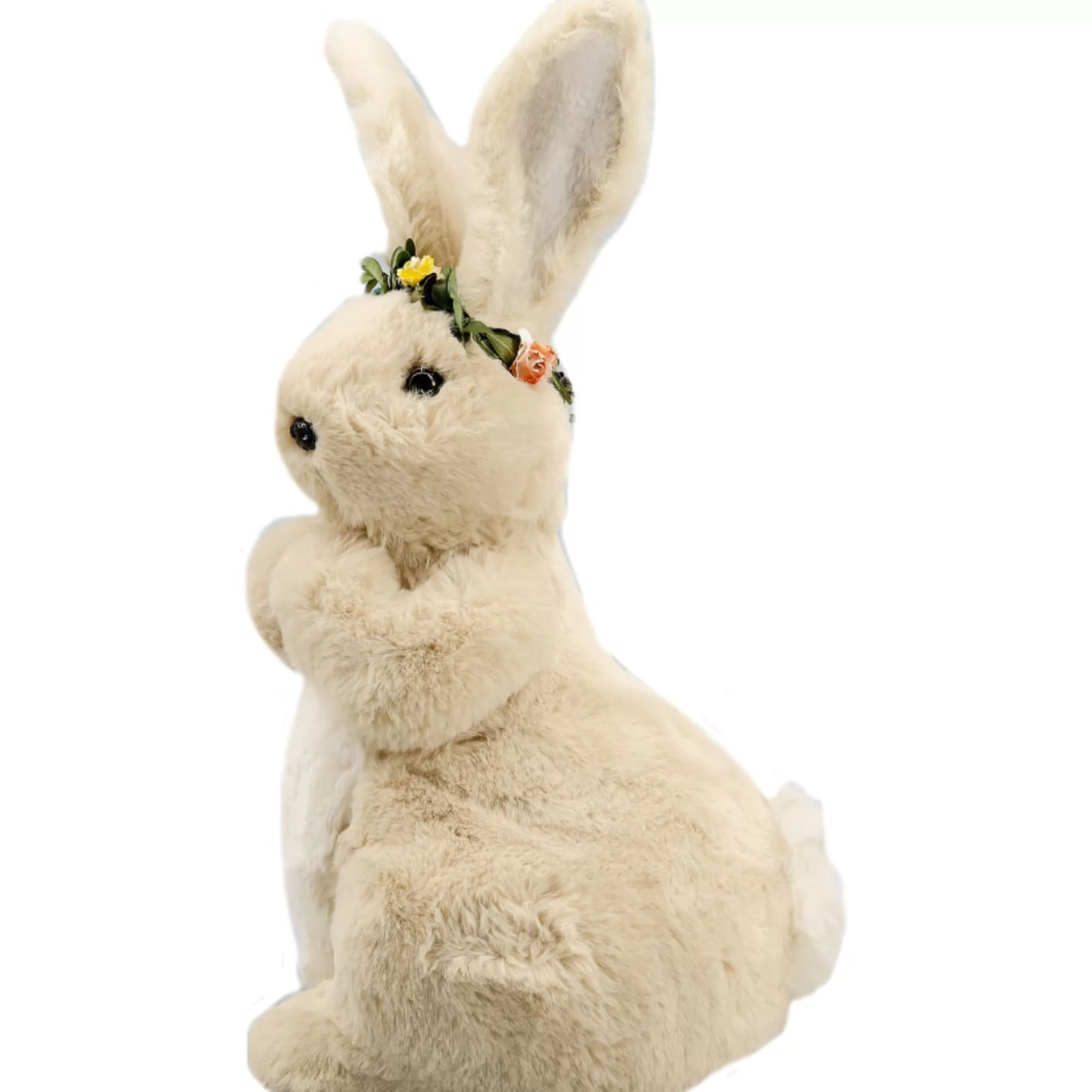 Hot Easter Town Fawn Long Eared Sitting Bunny - 37Cm