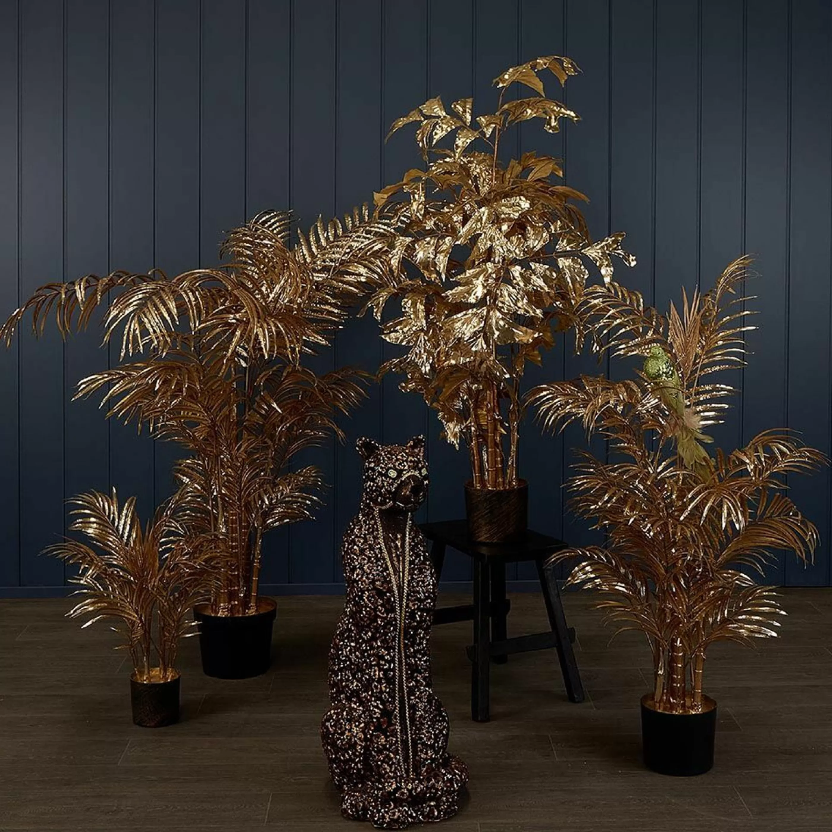 * Floristry | Fish Tail Palm Potted Gold - 134Cm