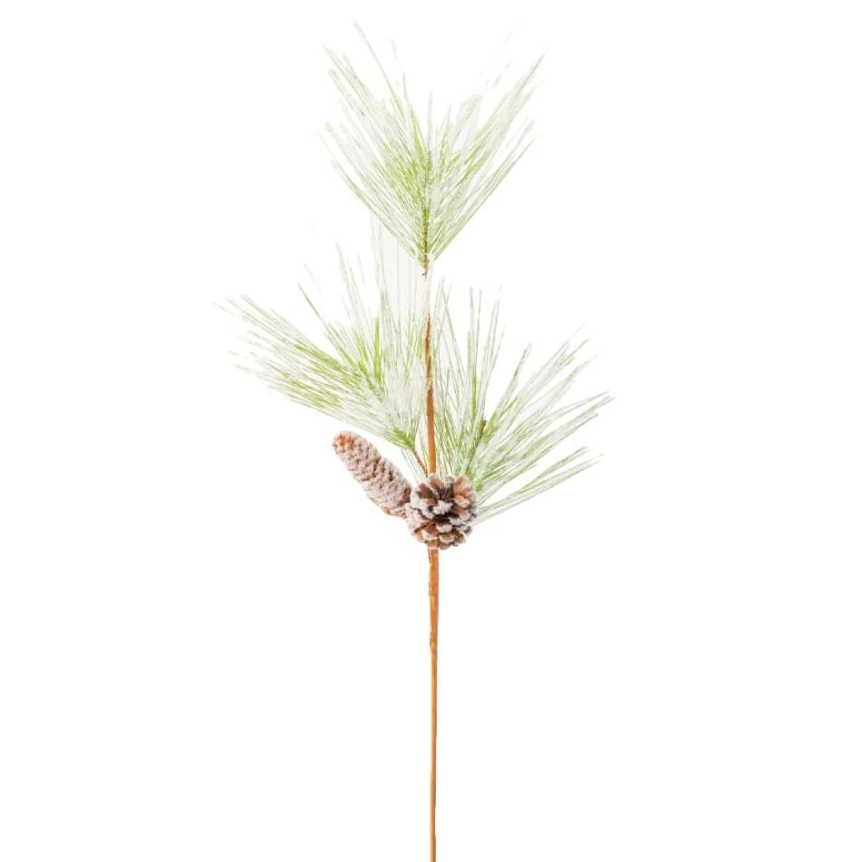 * Floristry | Flocked Green Needle Pine - 71Cm