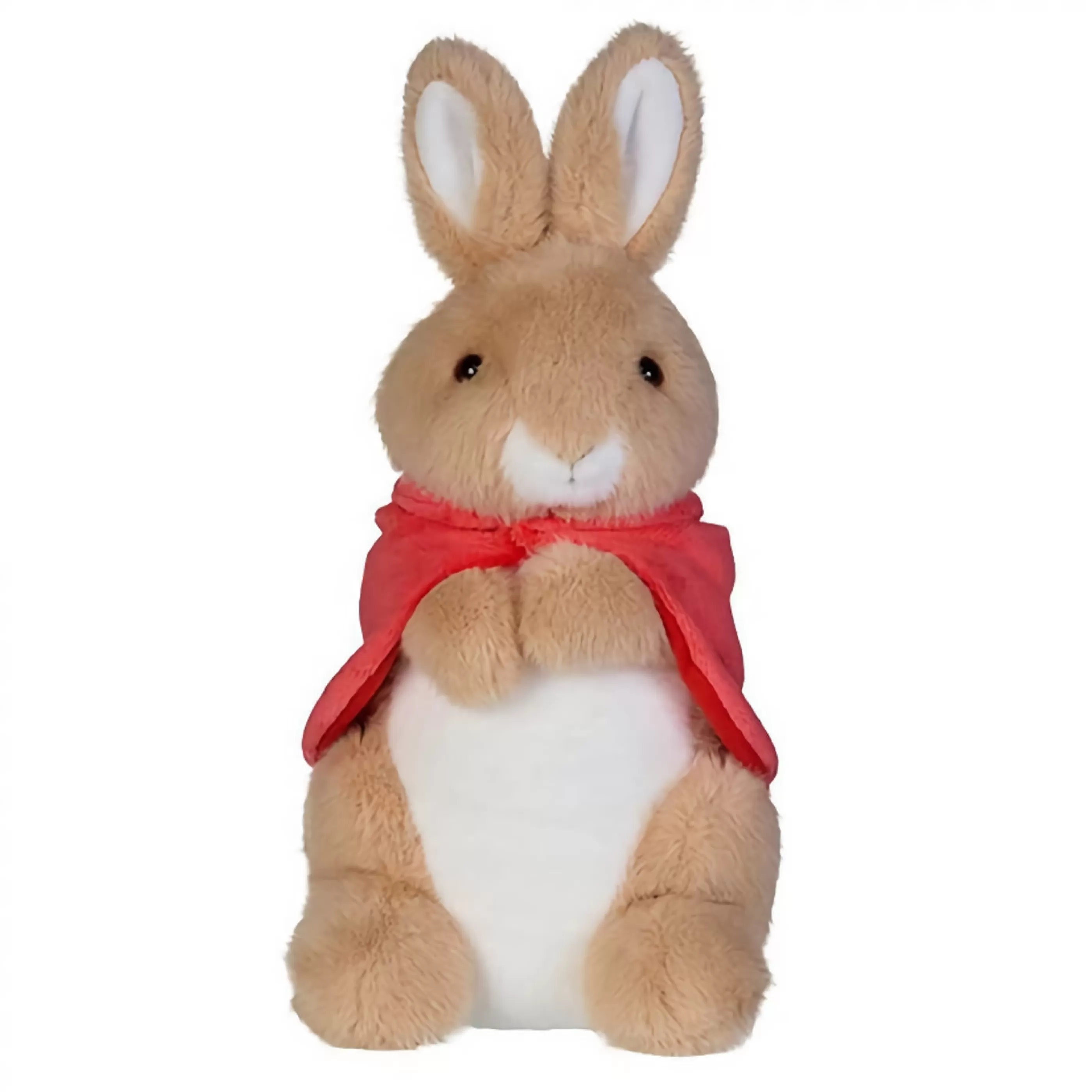 Beatrix Potter - Peter Rabbit Baby's First Christmas | Flopsy Bunny Plush With Pink Cape - 25Cm