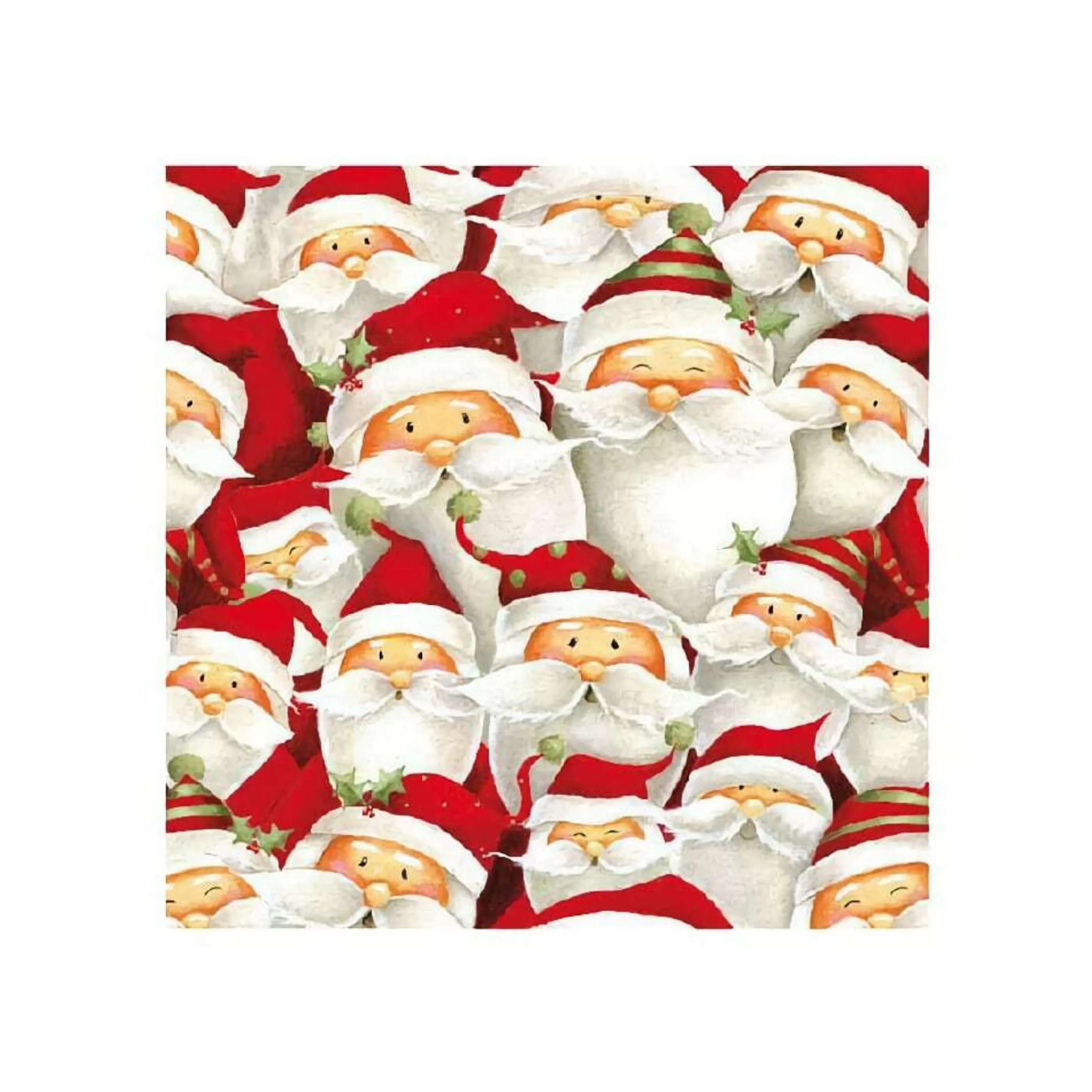 Hot * Funny Santa Luncheon Napkins (Pack Of 20) - 33Cm