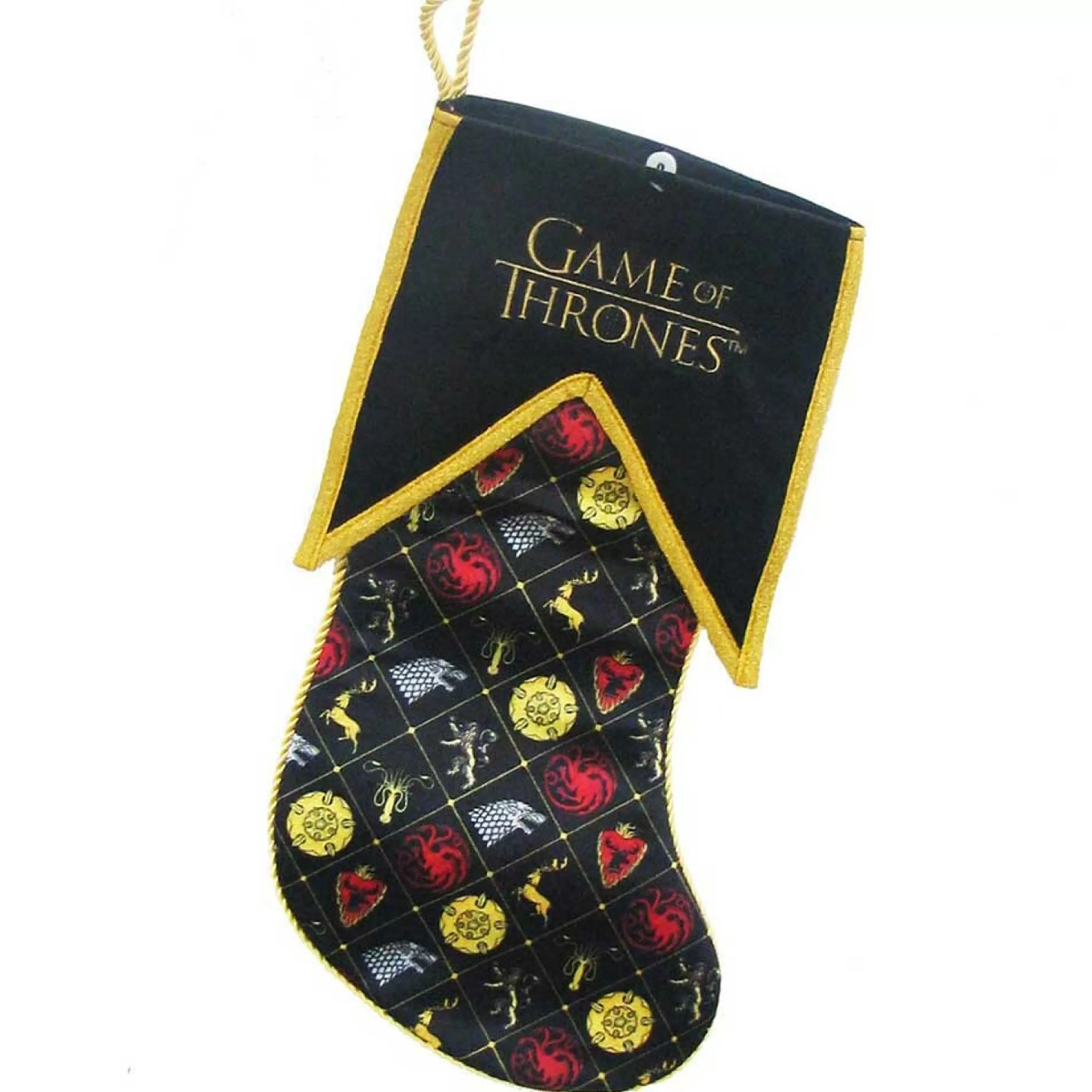 Best Kurt Adler Game Of Thrones Christmas Stocking - 48Cm