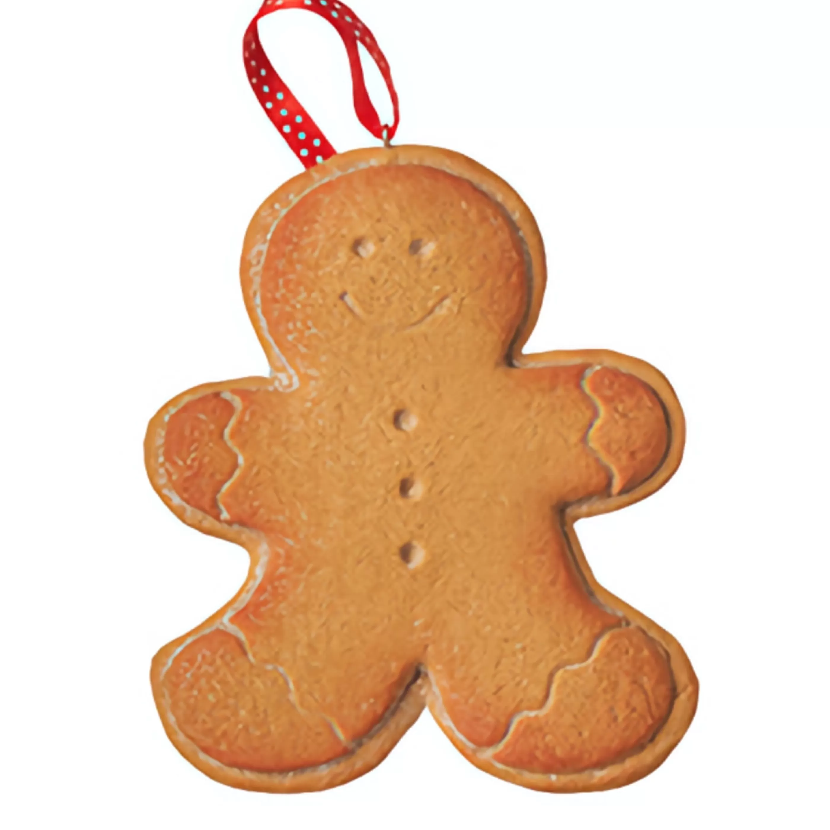 RAZ Imports Hanging Christmas Ornaments | Gingerbread Cookie Ornament (4 Styles) - 16Cm