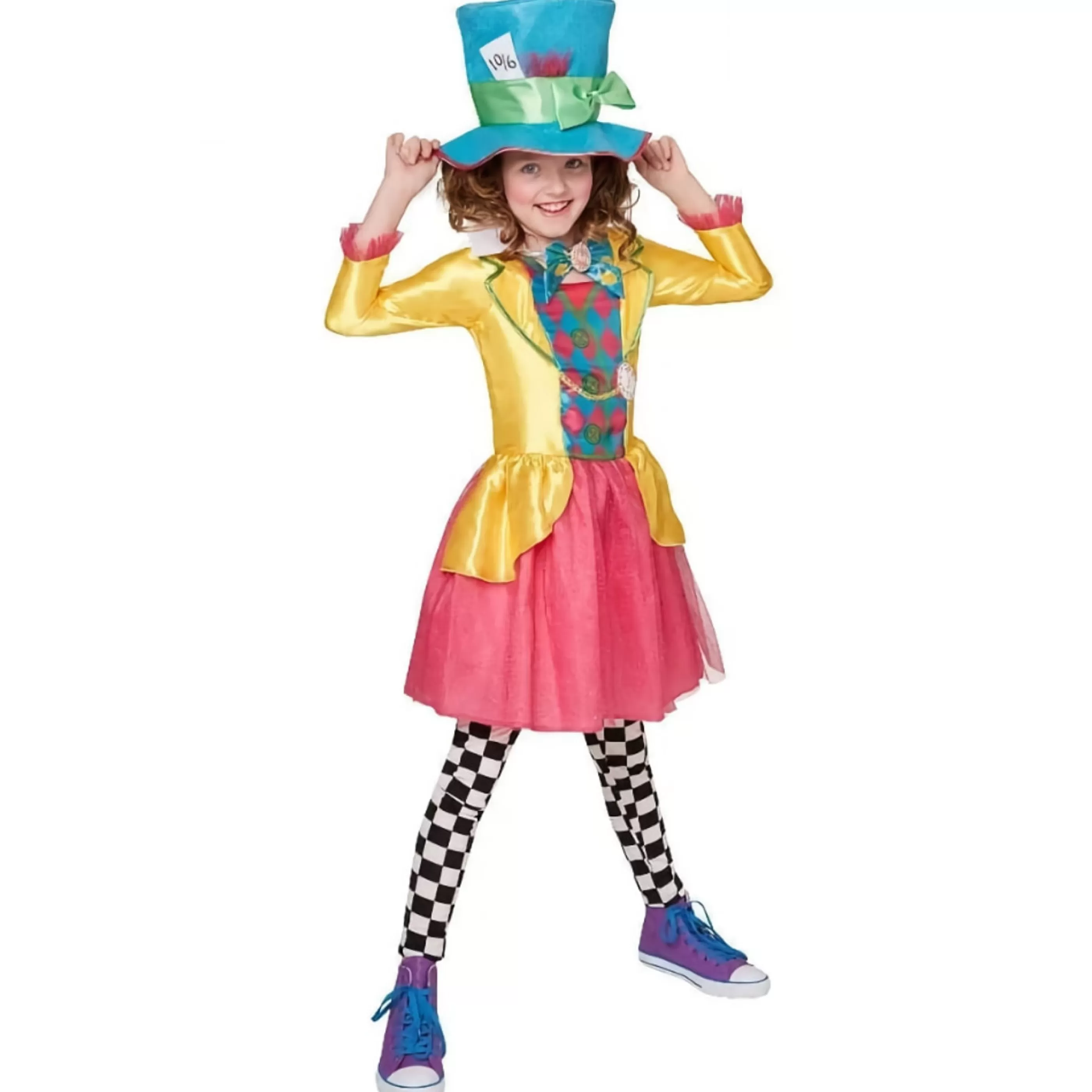 Cheap * Girls Mad Hatter Deluxe Costume - 3-5 Yrs