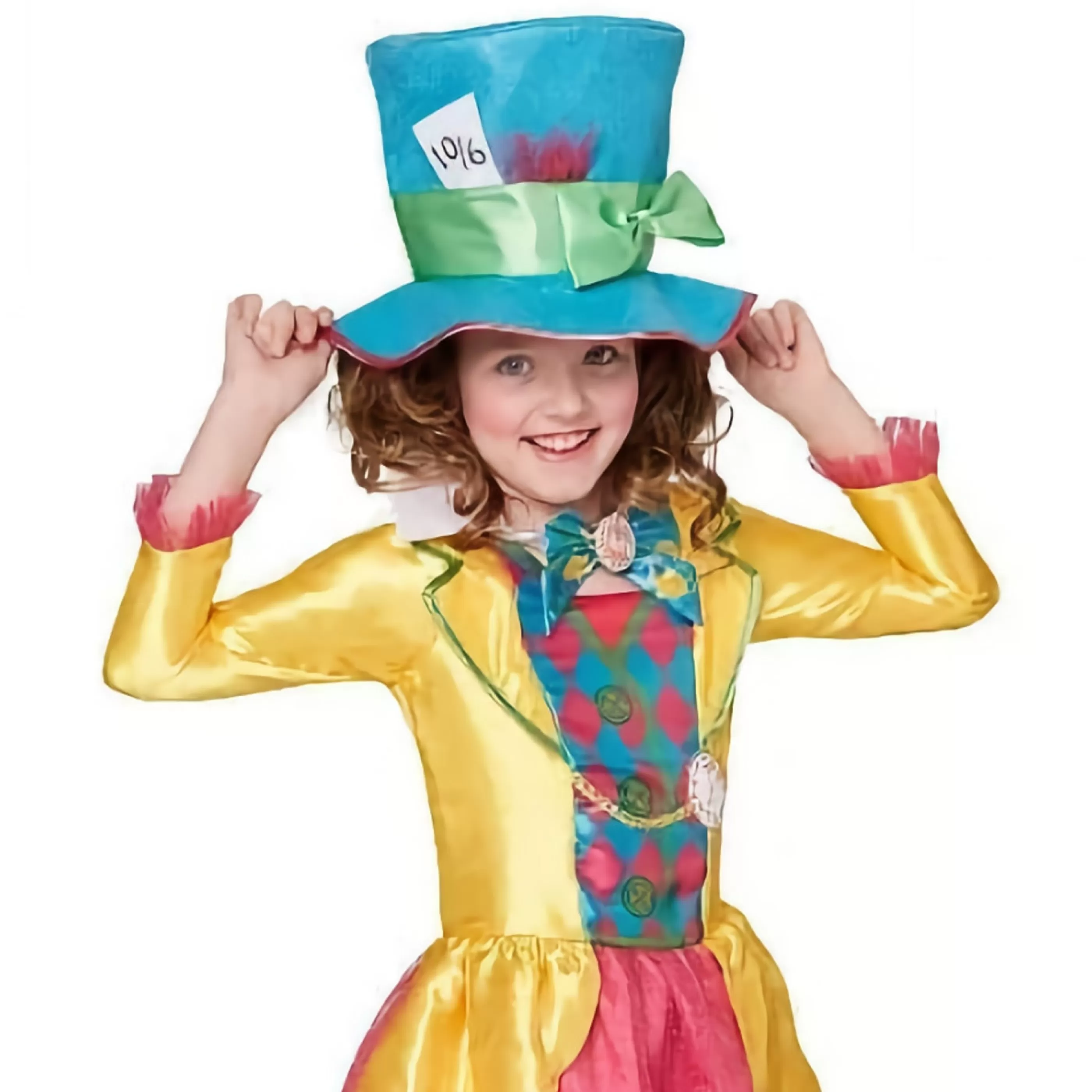 Cheap * Girls Mad Hatter Deluxe Costume - 3-5 Yrs