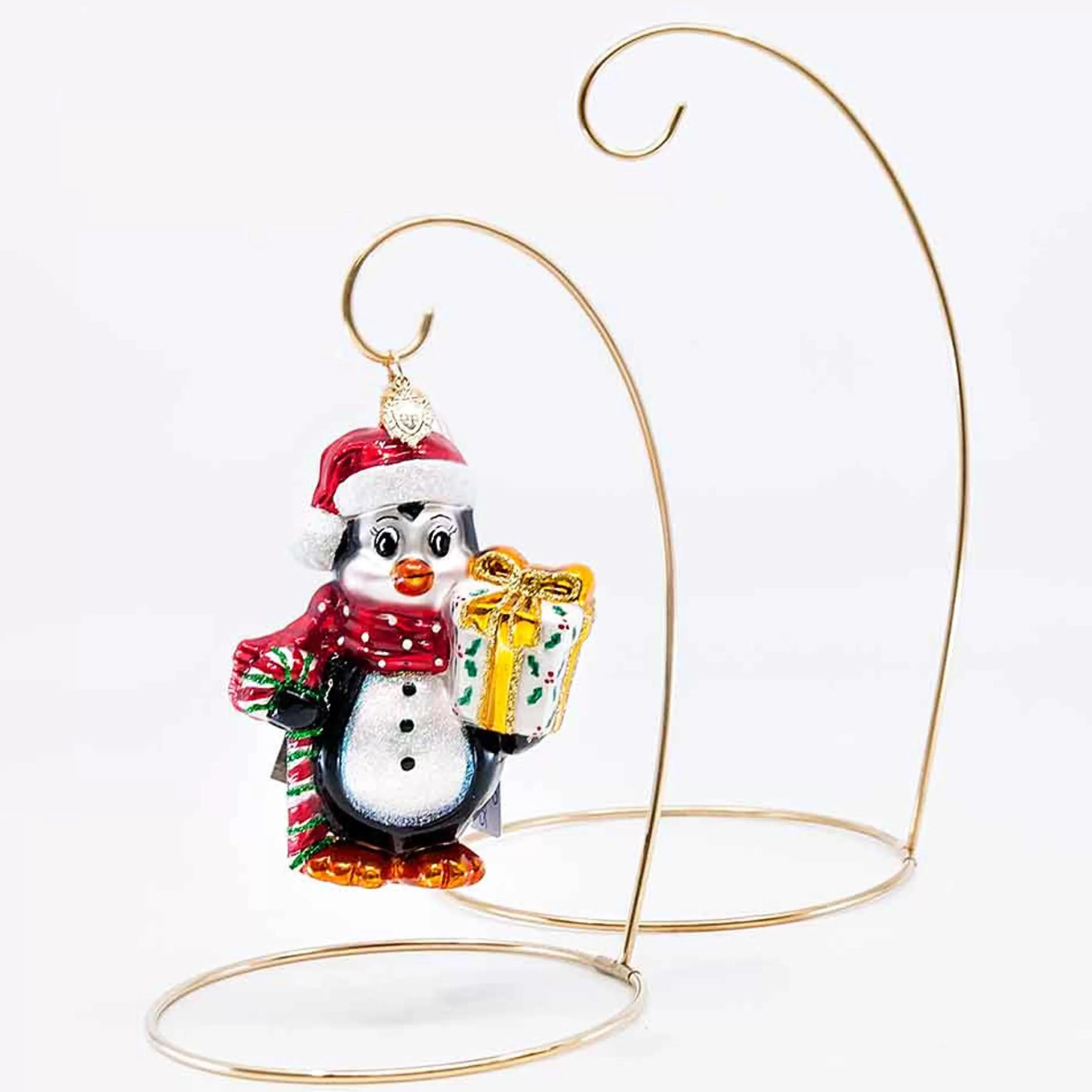 * Table Top Decorations | Glass Ornament Stand Large - 25Cm