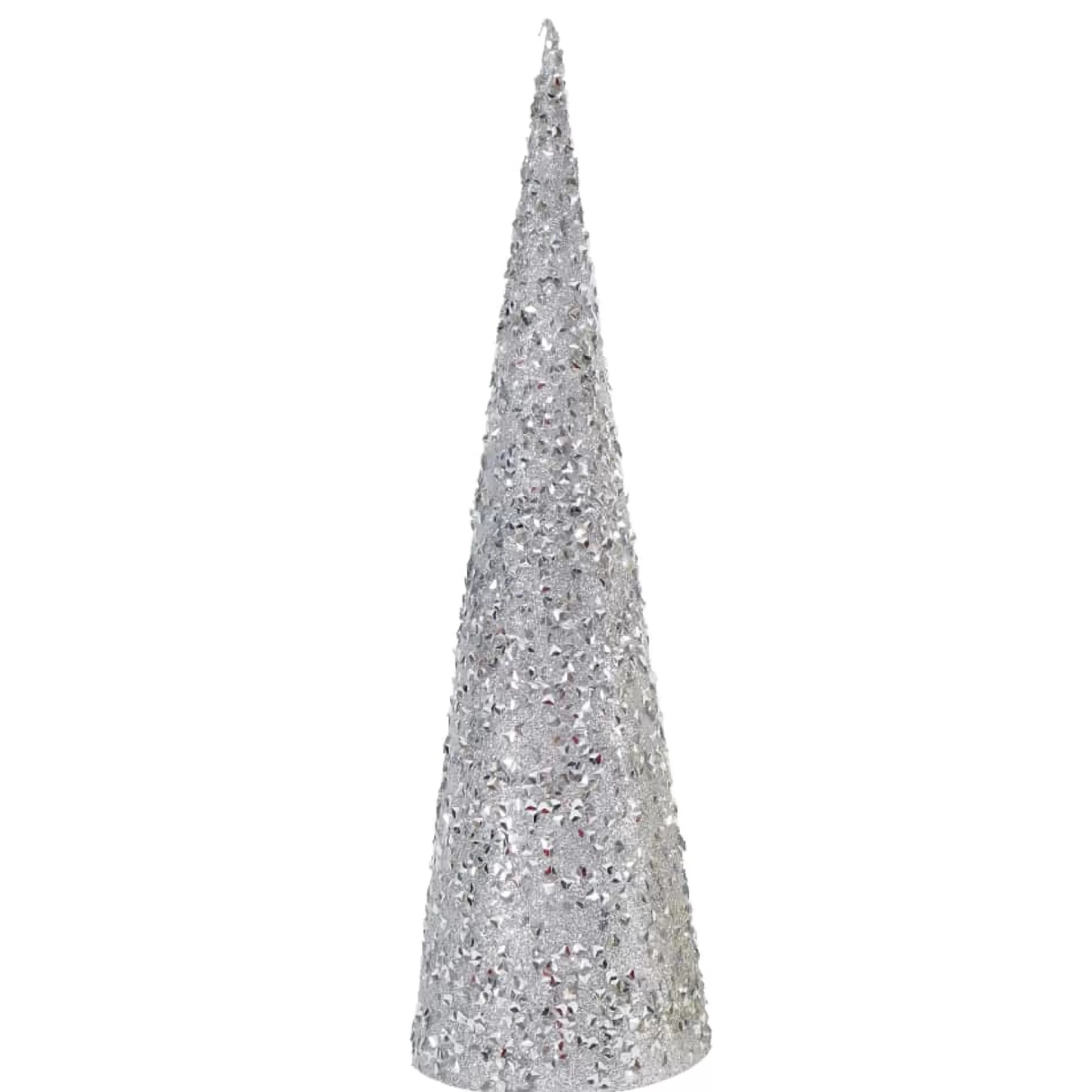 Shop * Glitter Sparkle Cone Tree (2 Colours) - 46Cm