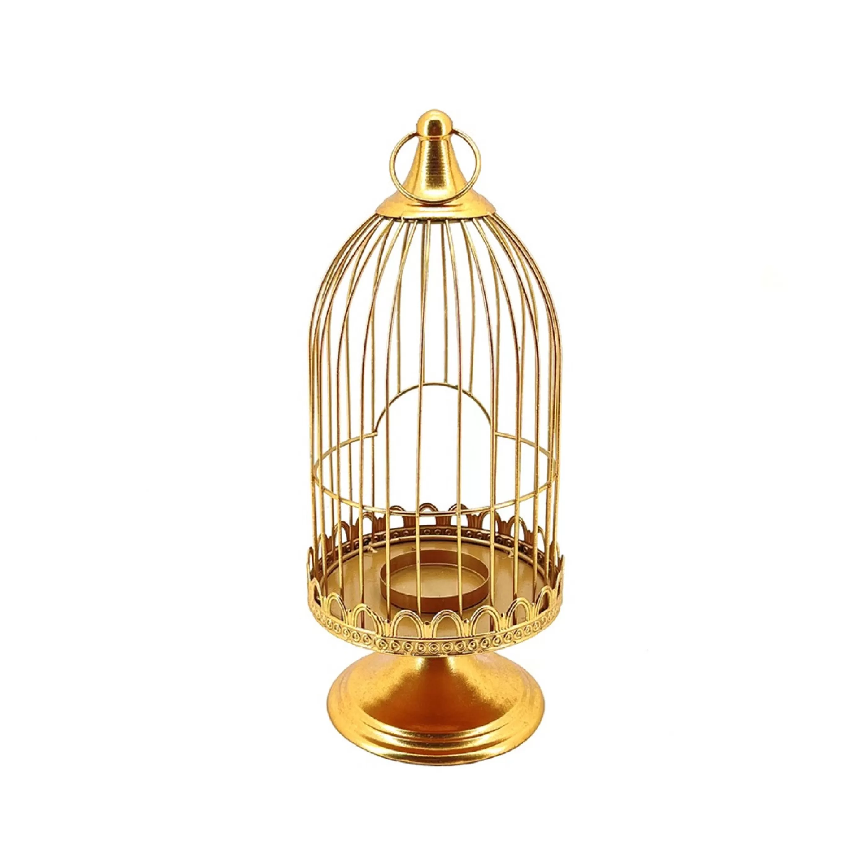 Store * Gold Ferve Metal Hurricane Cage - 38Cm