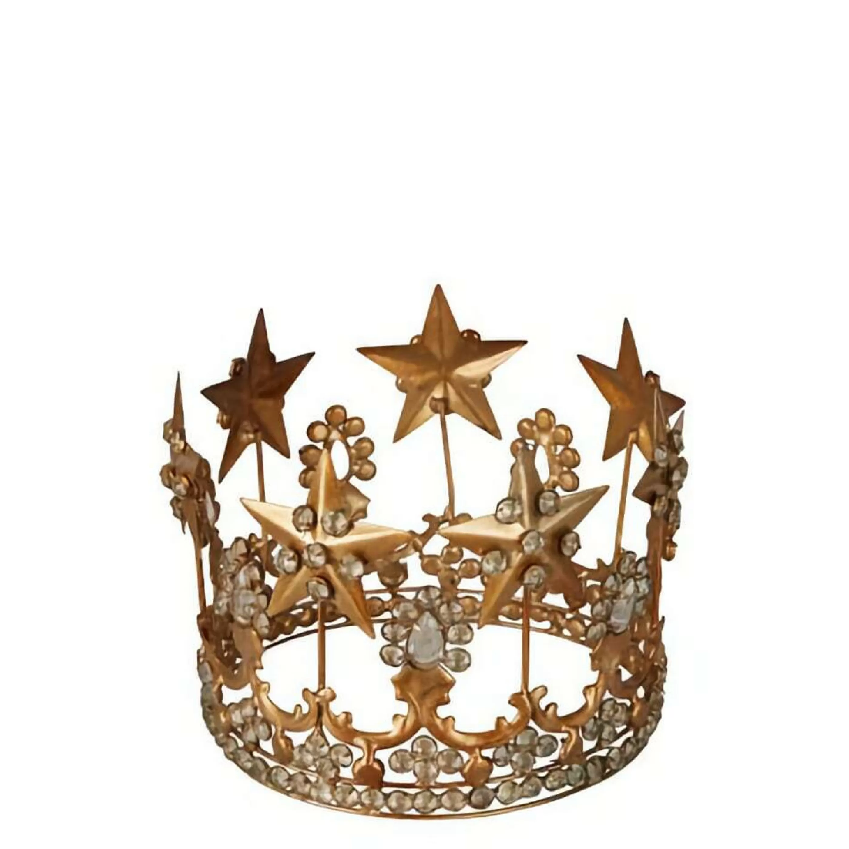 * Table Top Decorations | Gold Hannah Decorative Crown - 10Cm