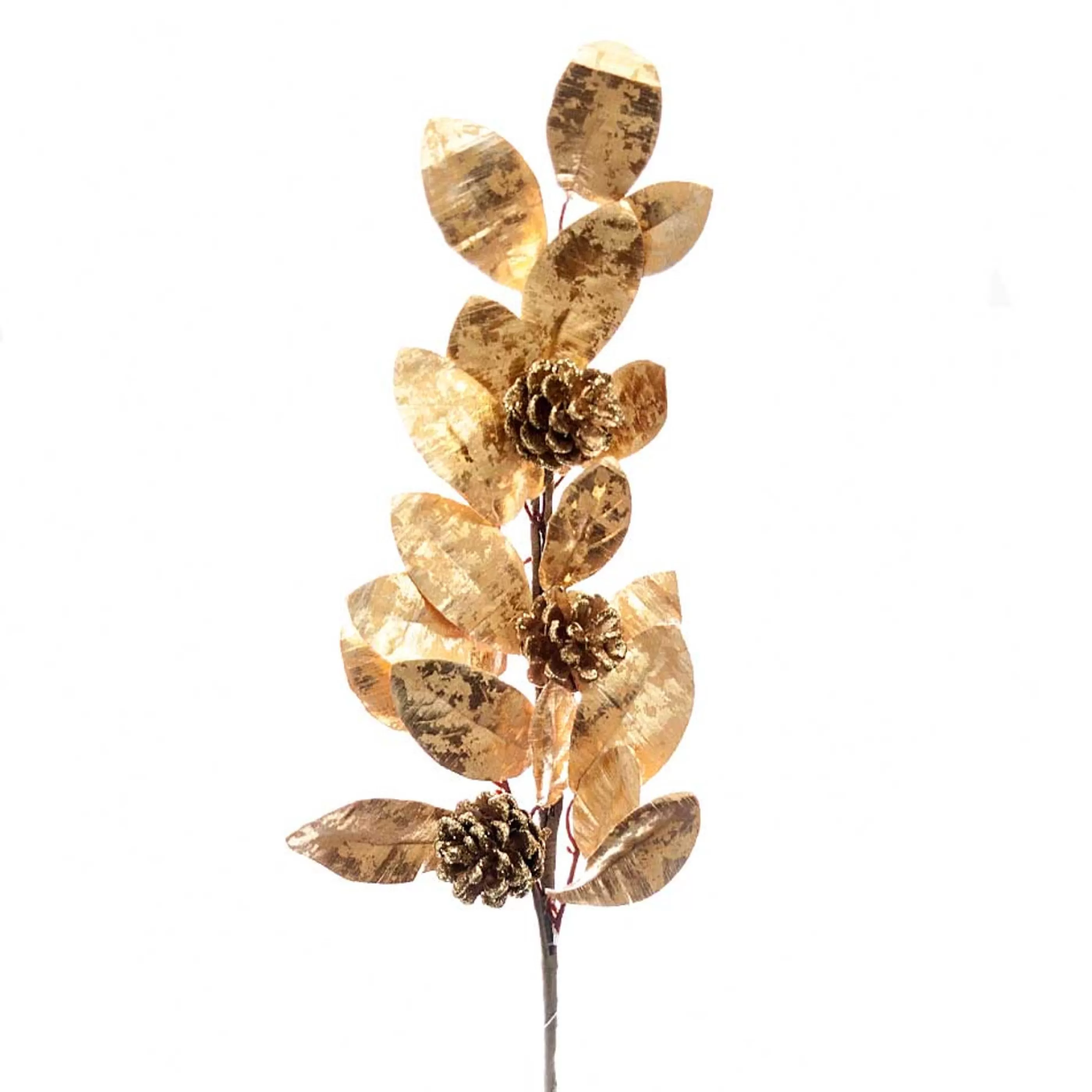 * Floristry | Gold Leaf Spray - 65Cm