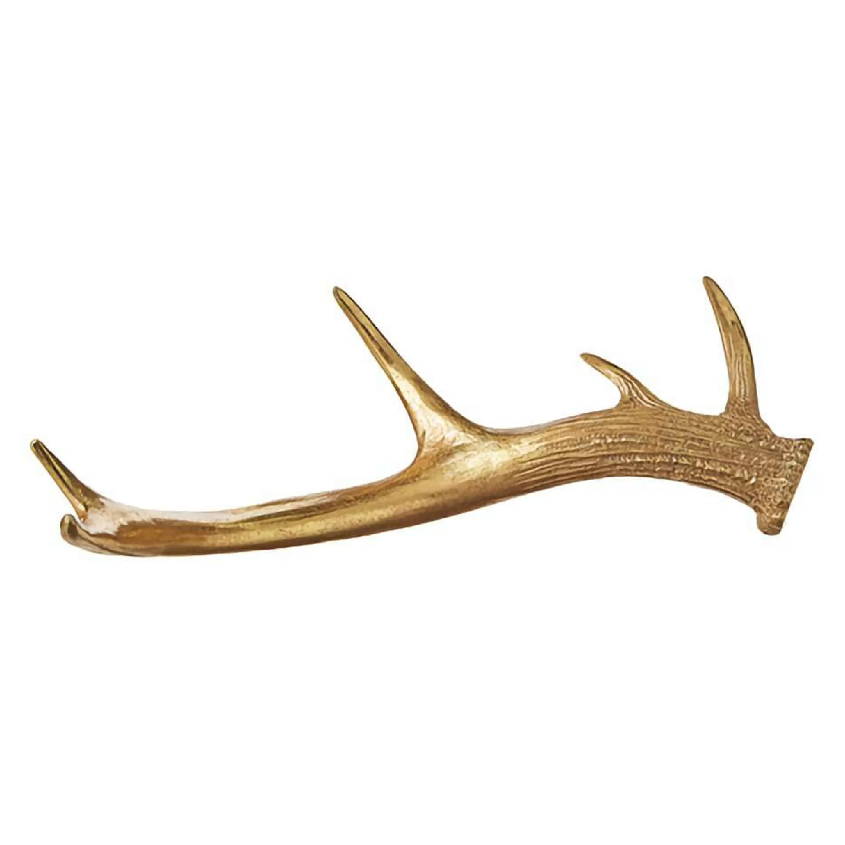 RAZ Imports Table Top Decorations | Gold Resin Reindeer Antler - 30Cm