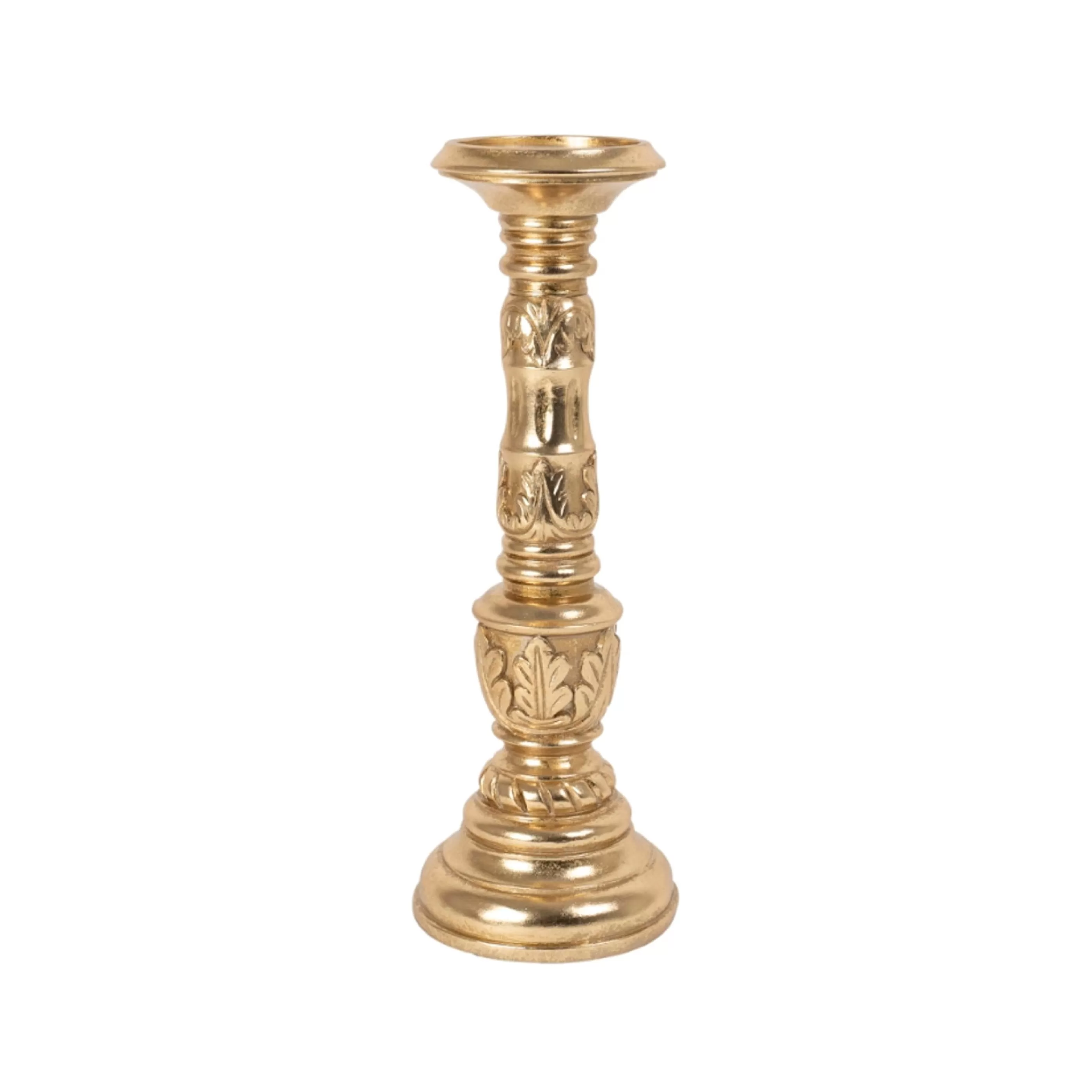 * Table Top Decorations | Gold Royale Candle Holder - 40Cm