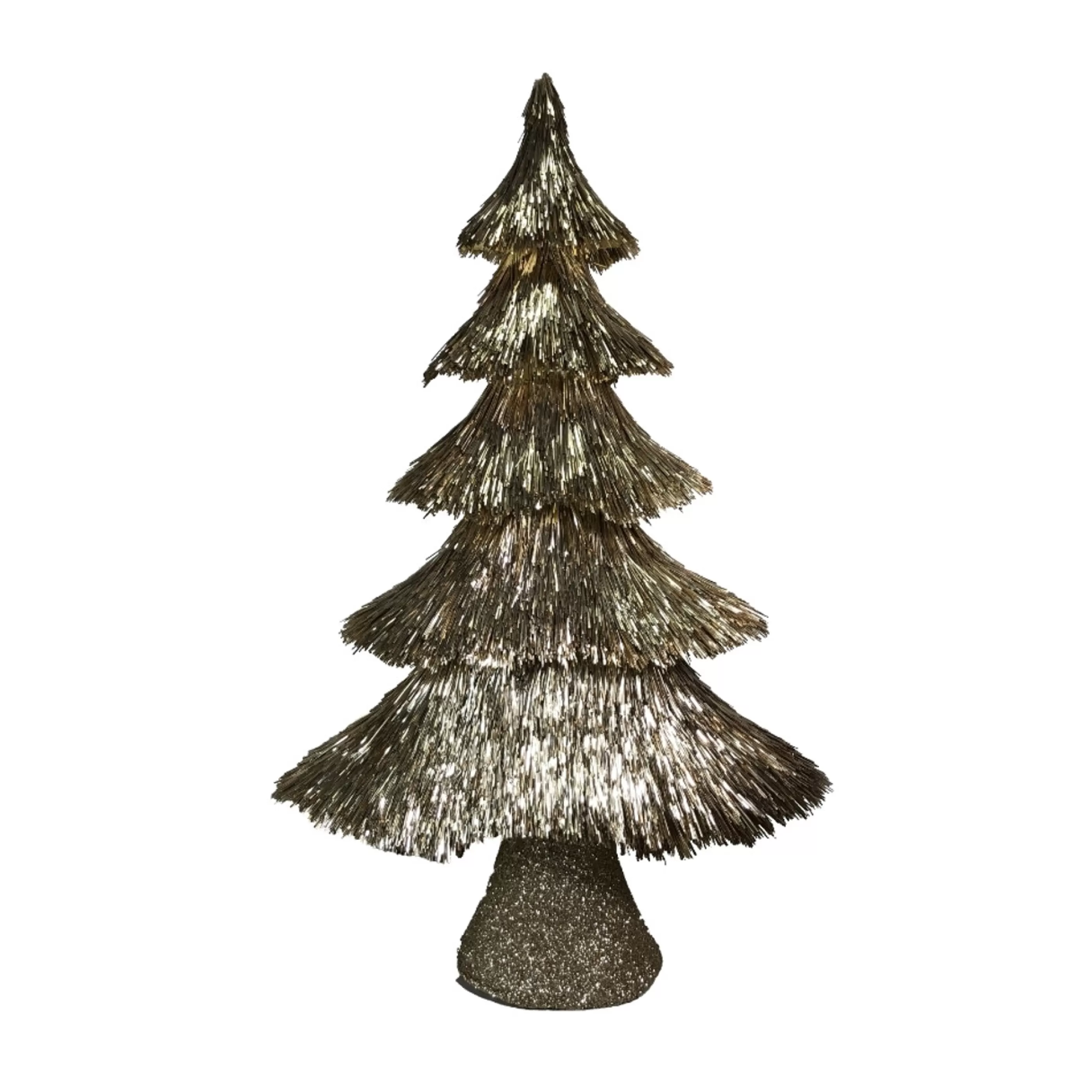 Cheap * Gold Sisal Christmas Tree - 60Cm