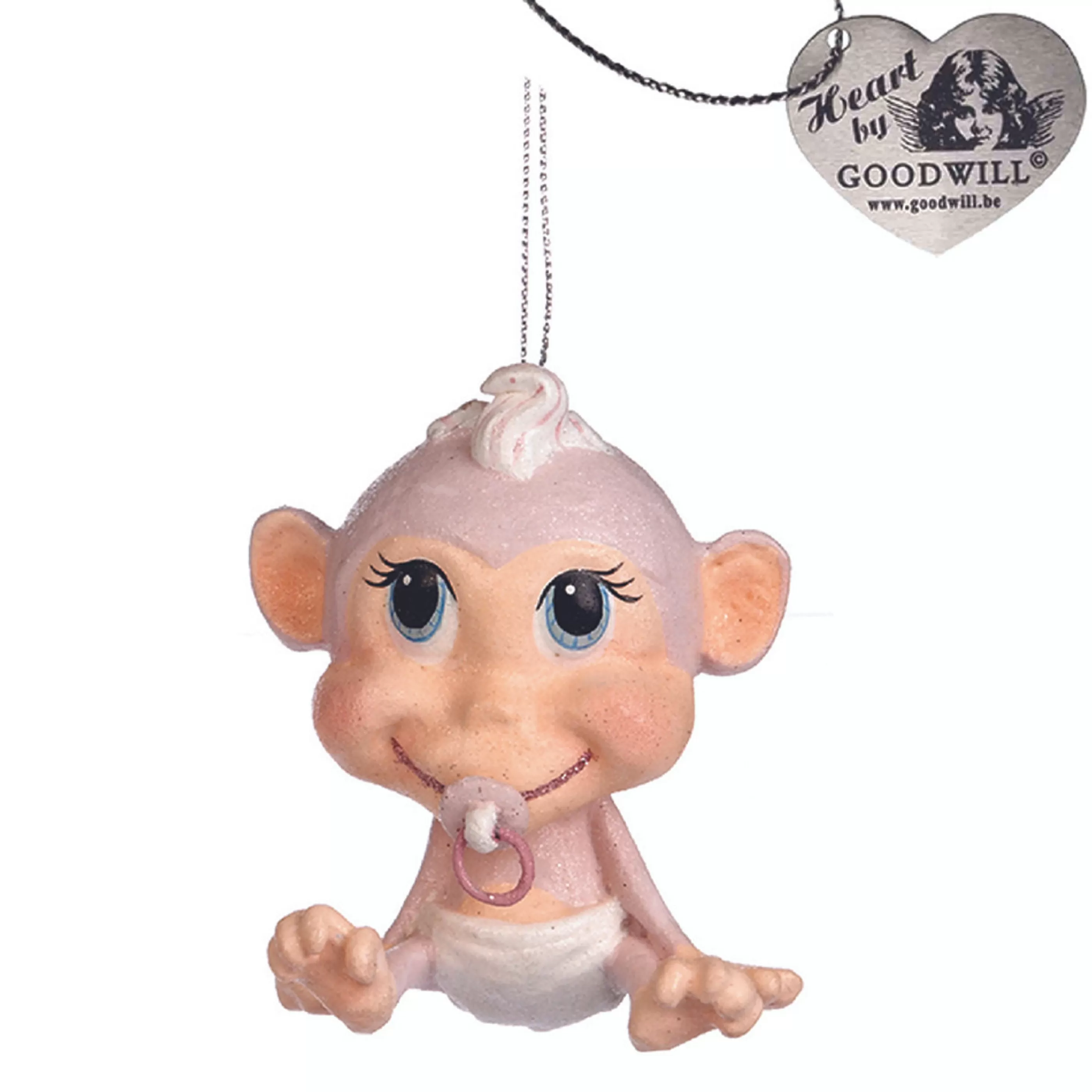 Goodwill Christmas Baby's First Christmas | Goodwill Baby Monkey Ornament - 9Cm