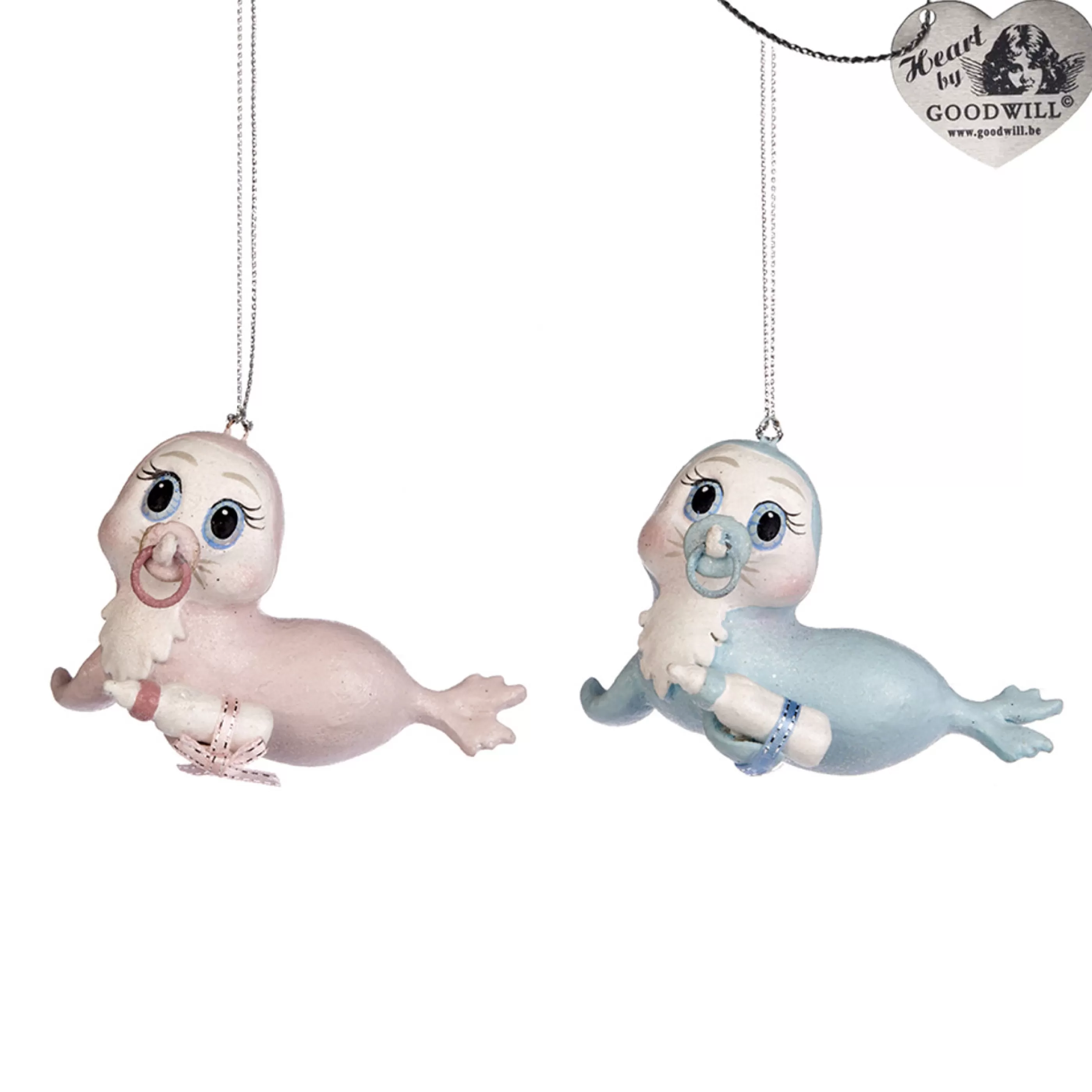 Goodwill Christmas Baby's First Christmas | Goodwill Baby Seal Ornament - 9Cm