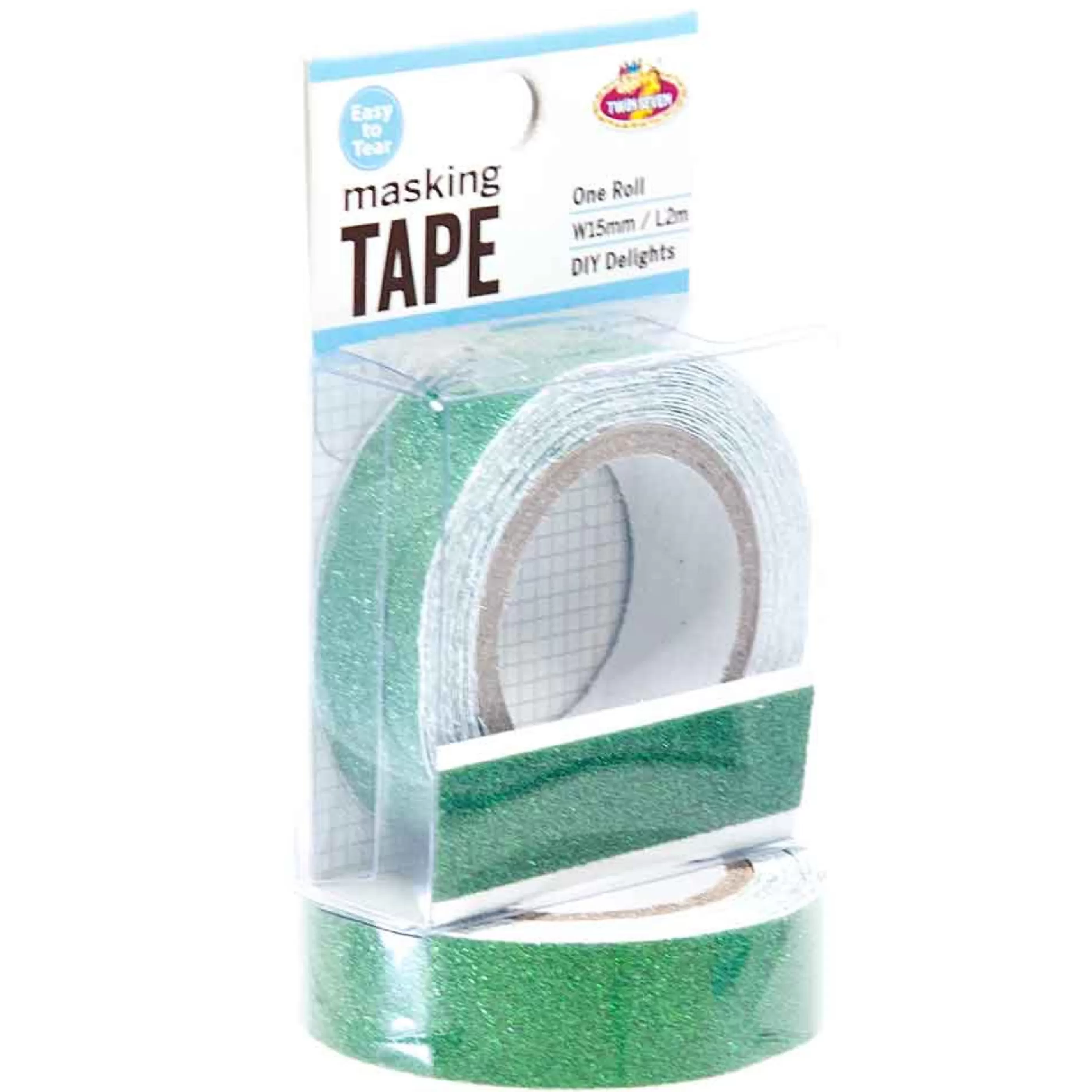 Sale * Green Glitter Paper Tape - 2M