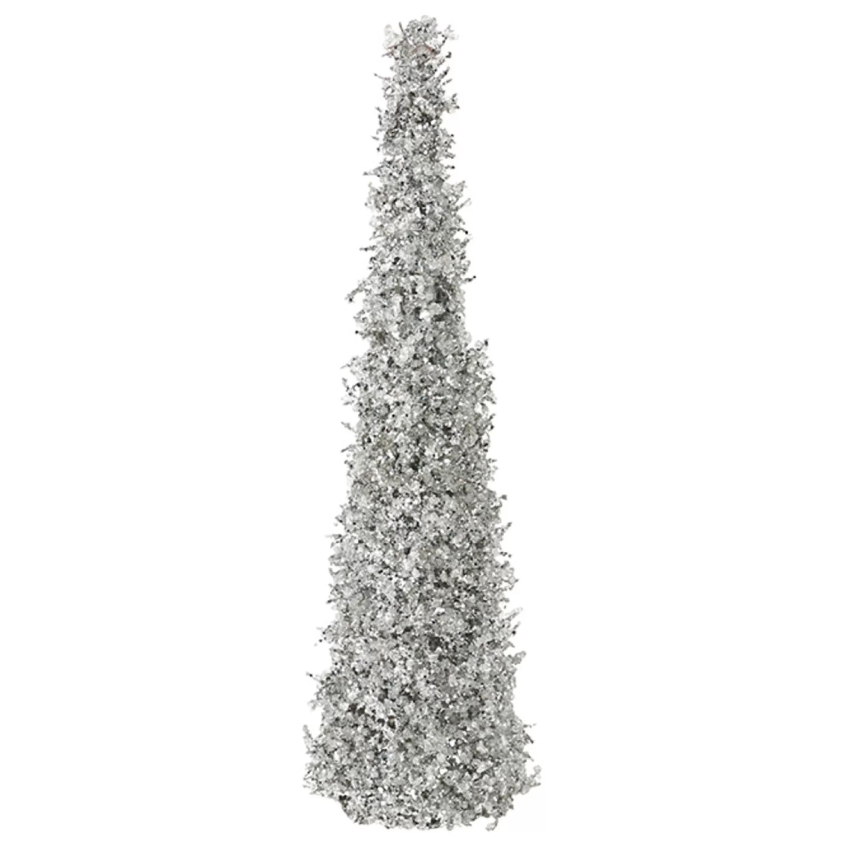 Store * Green Ice Silver Cone Tree - 61Cm