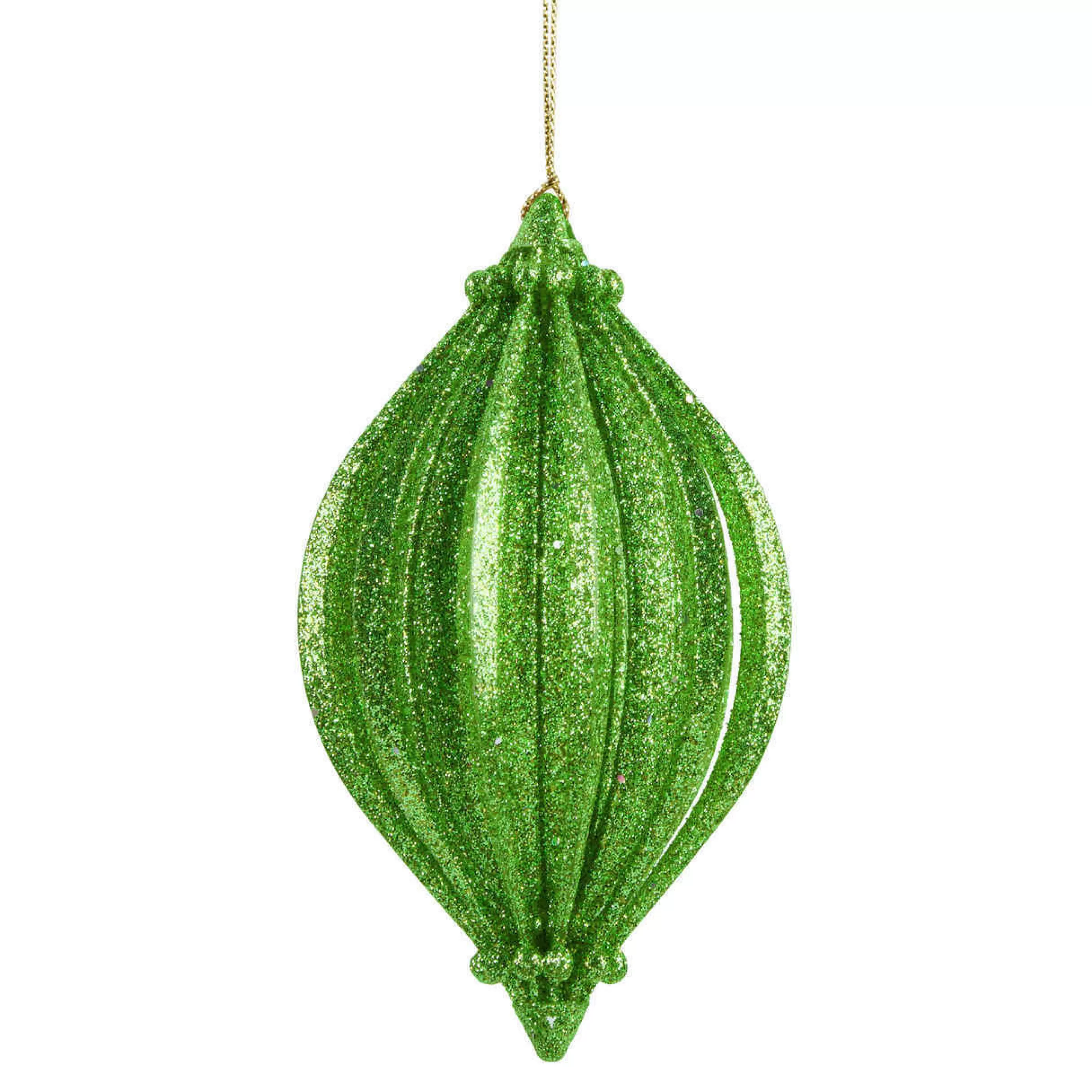 Online * Green Infinity Ellipse Hanging Ornament - 13Cm