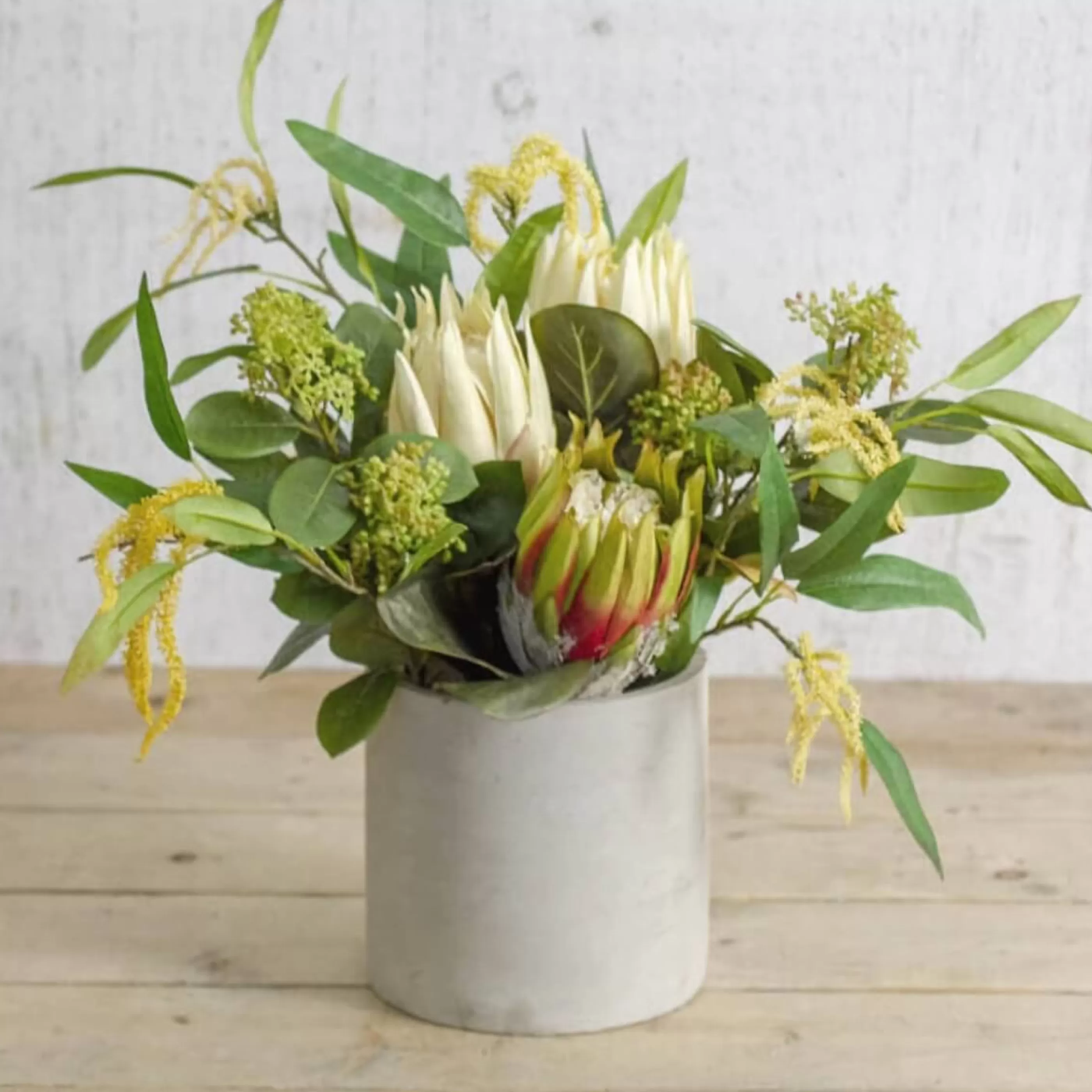 * Floristry | Green Native Queen Protea - 62Cm