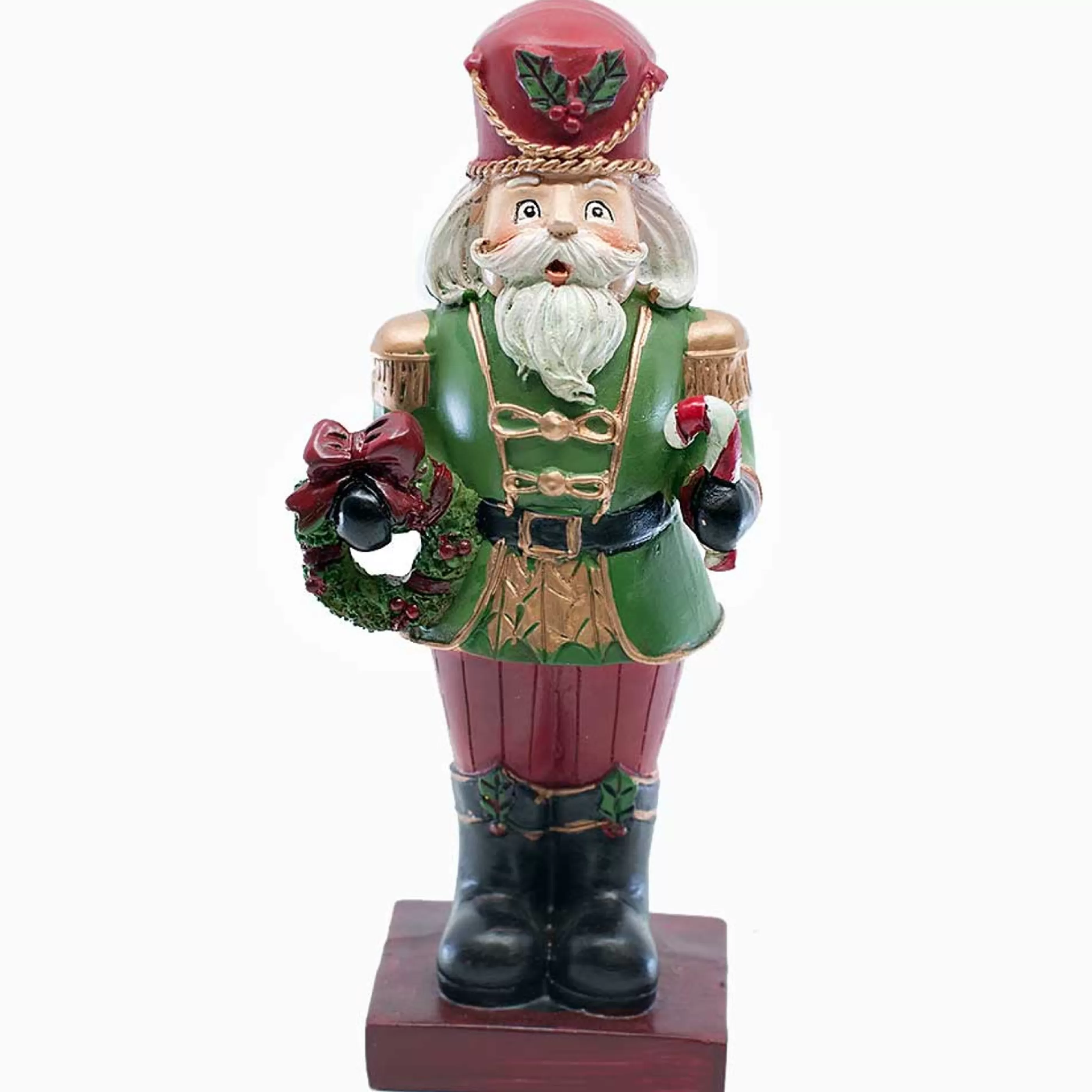 Cheap * Green Red Nutcrackers (2 Styles) - 21Cm