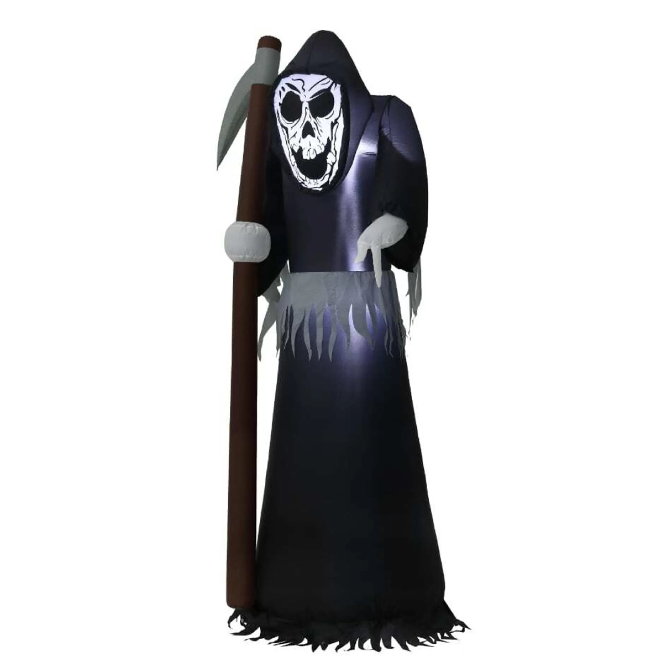 Fashion Witches of Halloween Grim Reaper Halloween Inflatable (Air Powered) - 244Cm