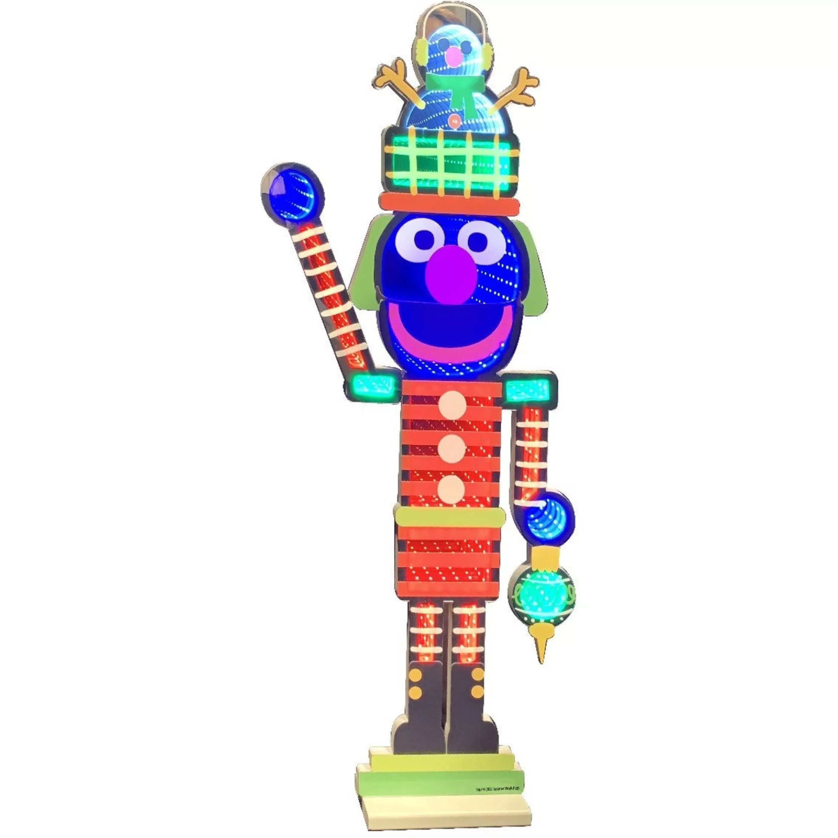 Online Sesame Street Grover Nutcracker Infinity Light (Indoor) - 89Cm