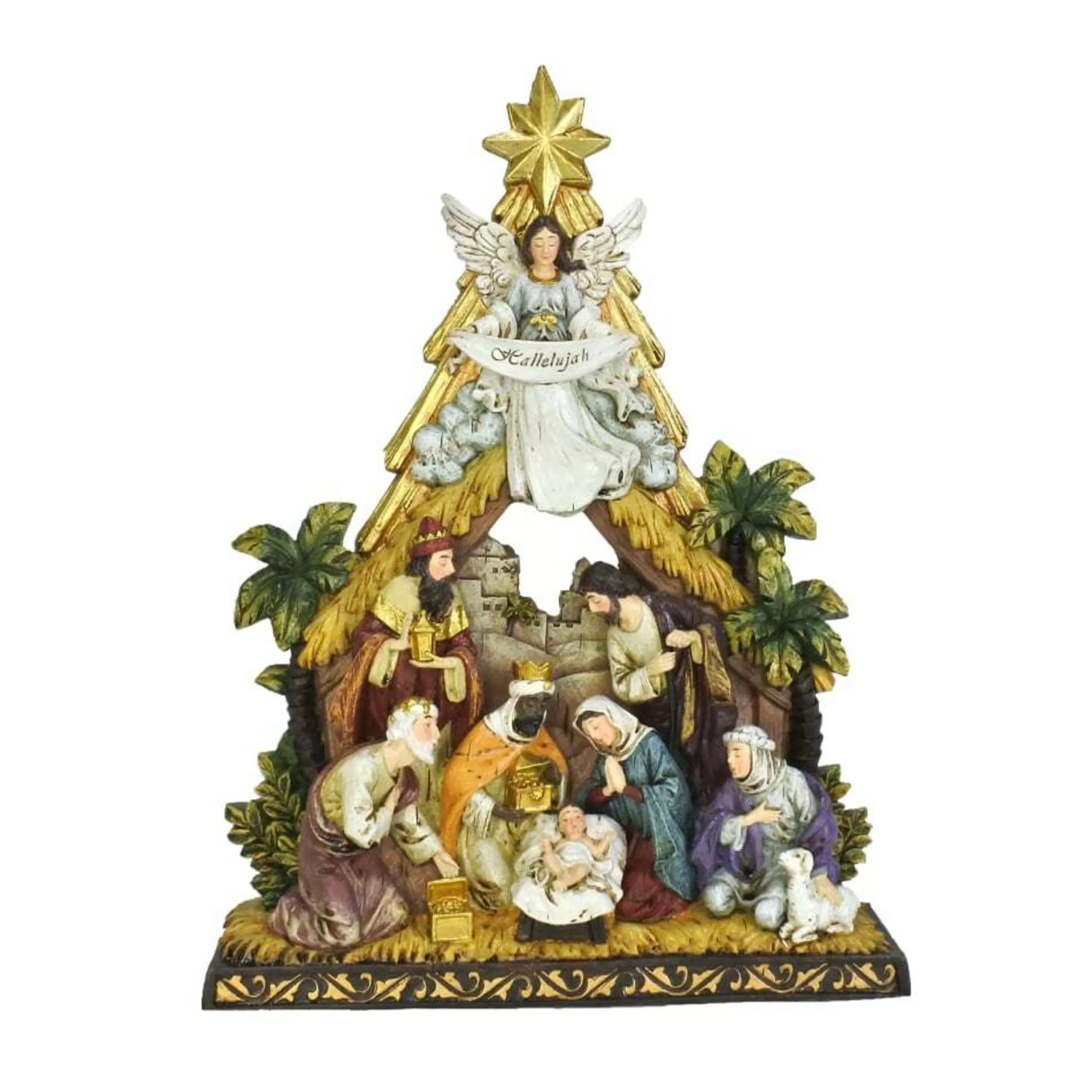 Clearance * Hallelujah Nativity Scene - 26Cm