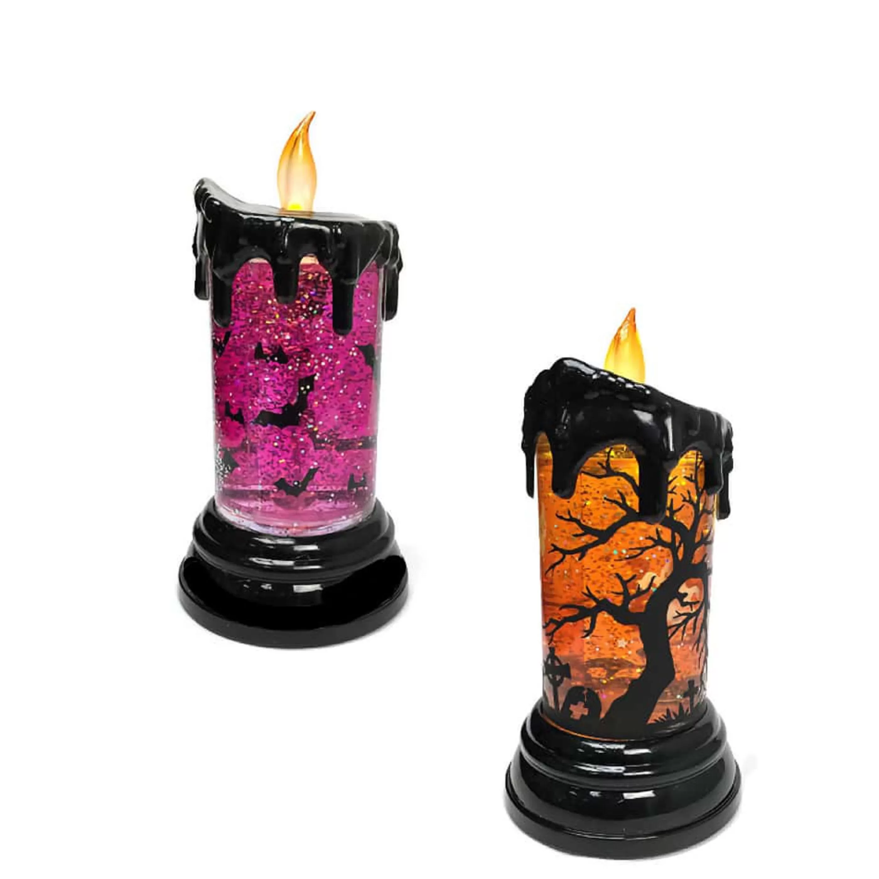 Witches of Halloween Table Top Decorations | Halloween Candle (2 Styles)