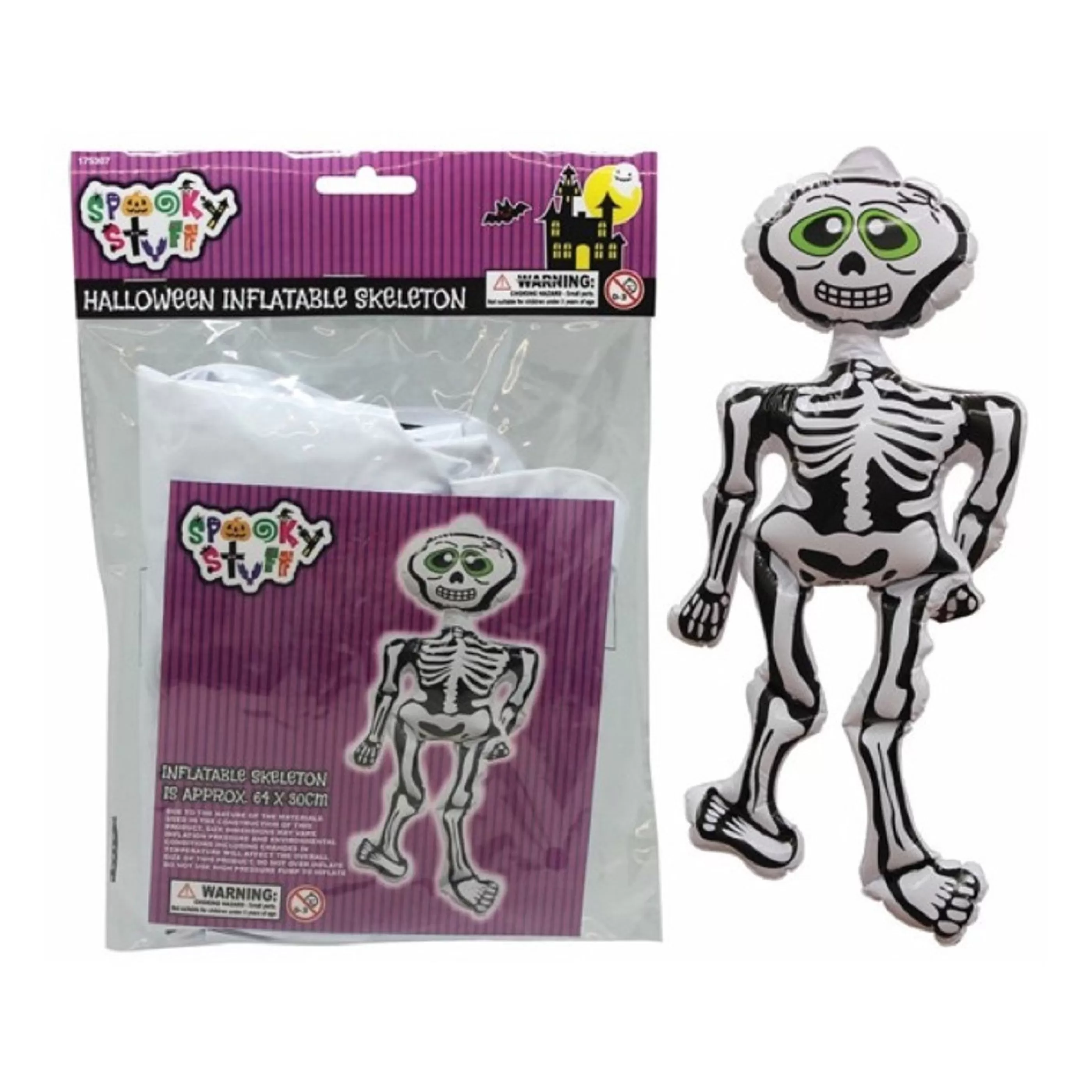 Store Witches of Halloween Halloween Inflatable Skeleton