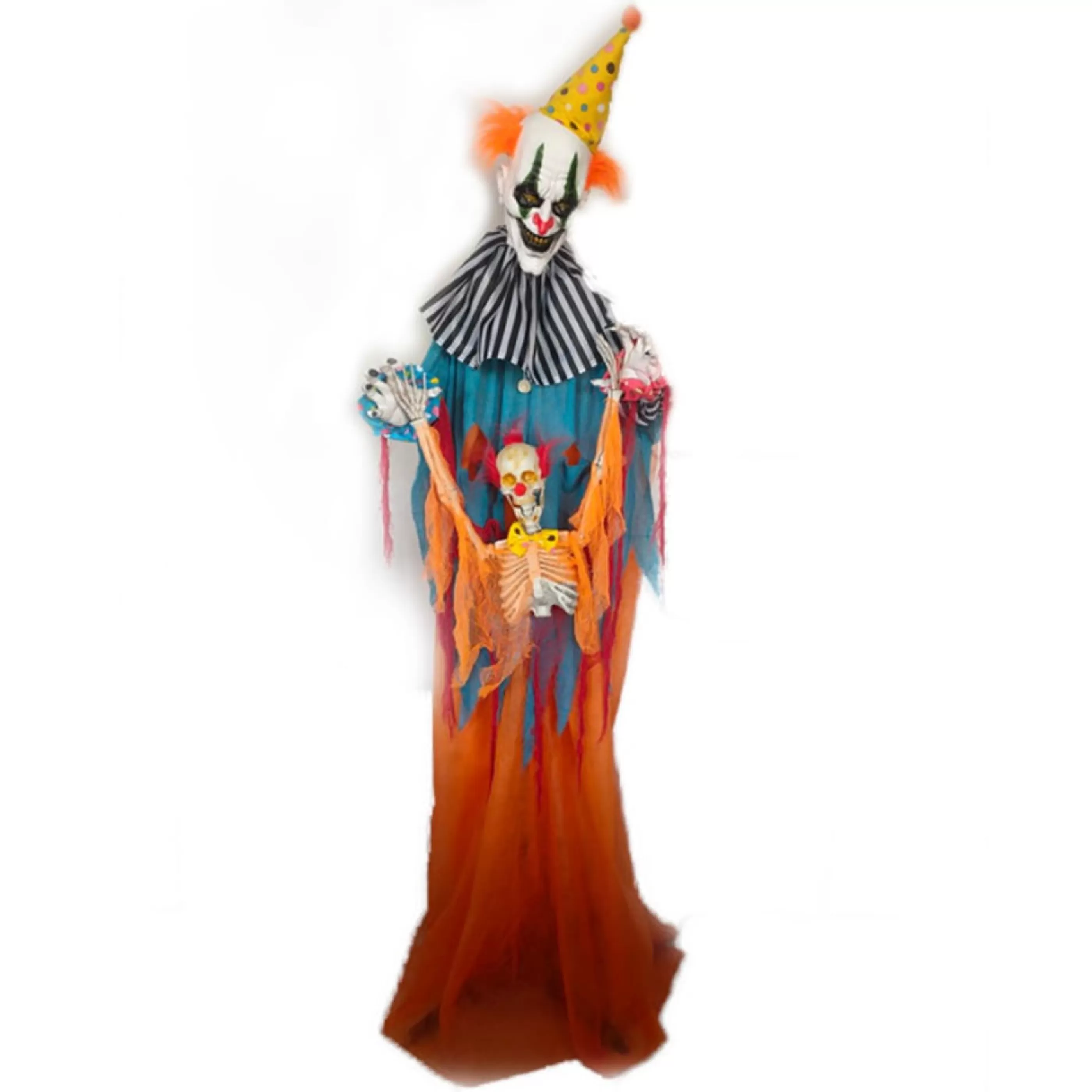 New Witches of Halloween Halloween Standing Clown Animated - 170Cm