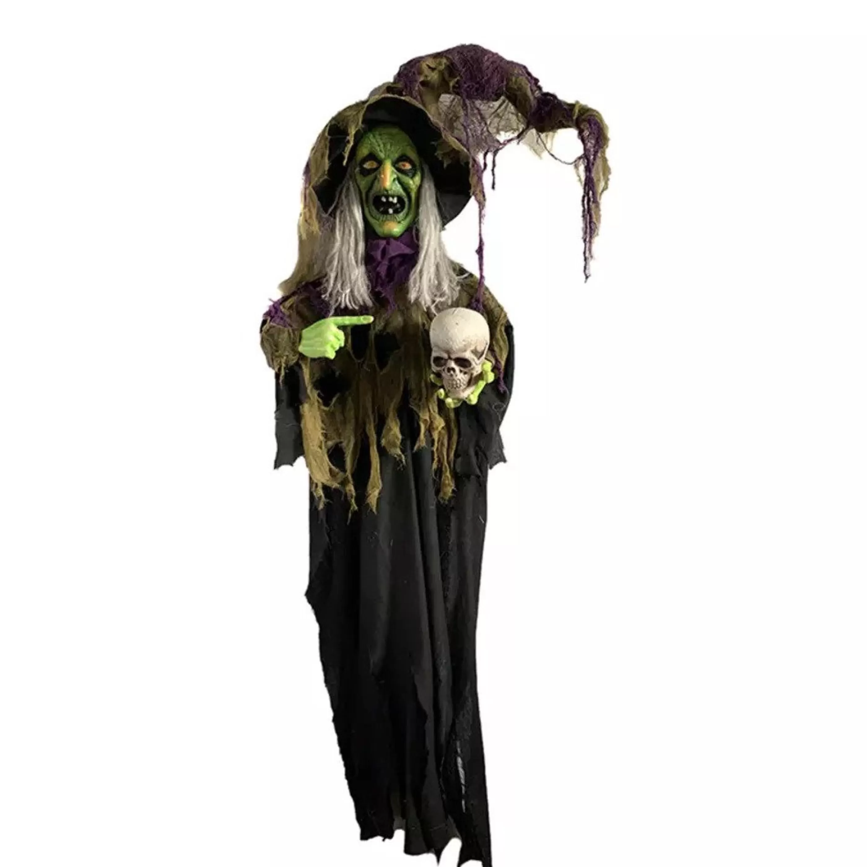 Shop Witches of Halloween Halloween Witch Shaking Hanging - 183Cm