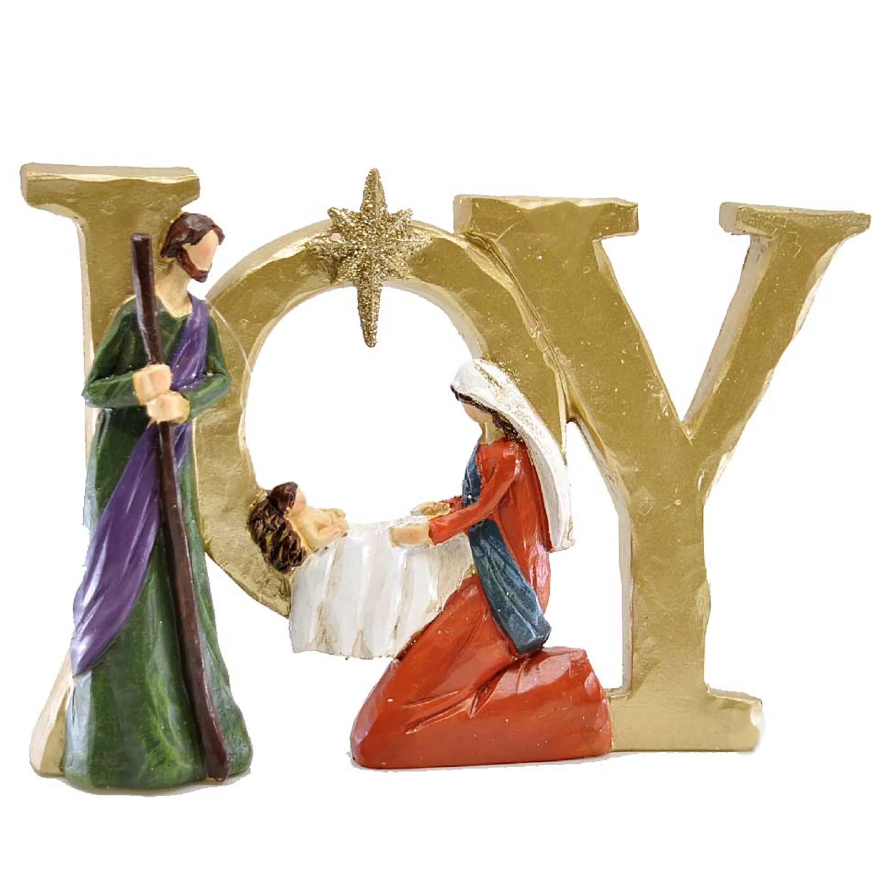 New * Holy Family Joy Figurine Nativity