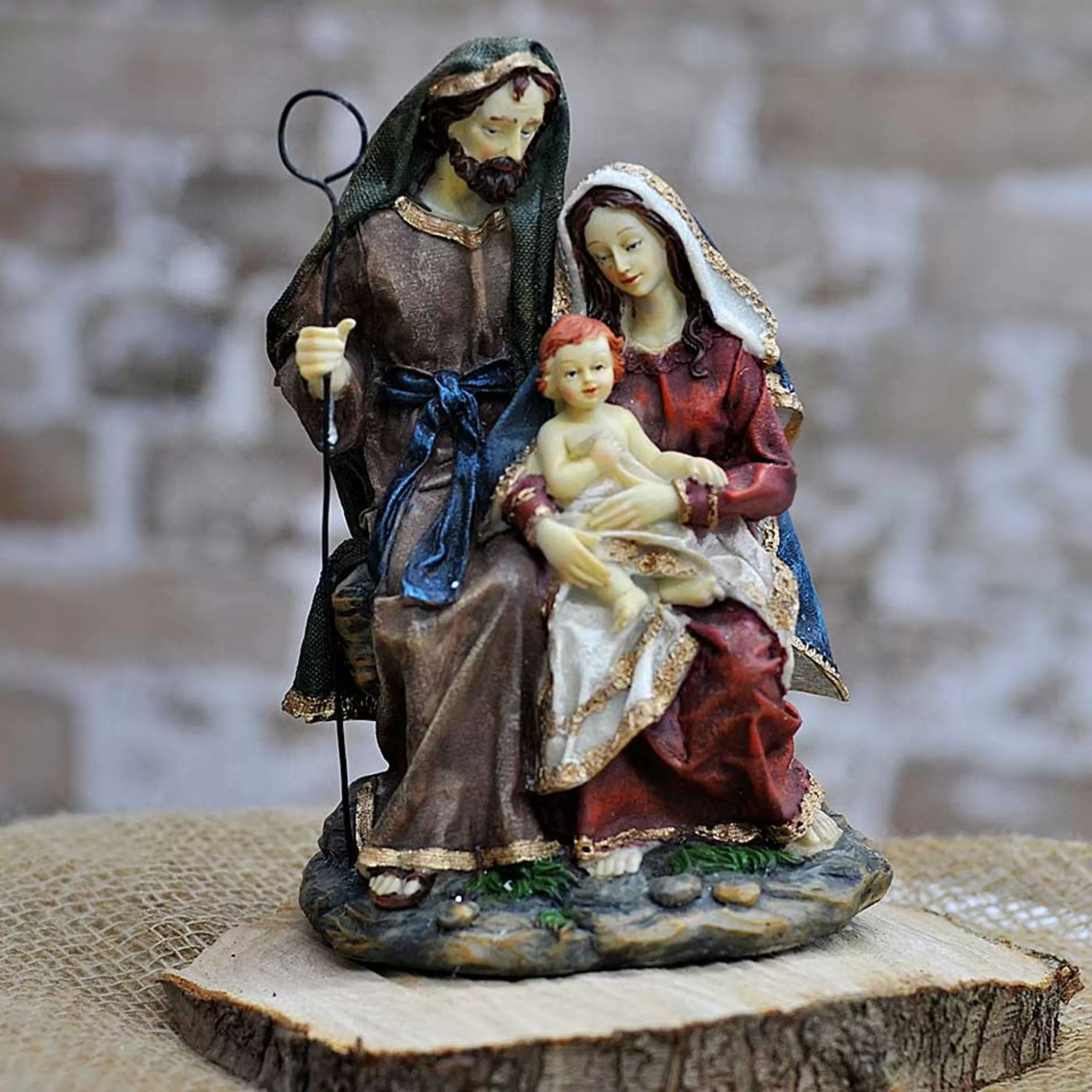 * Table Top Decorations | Holy Family Statue