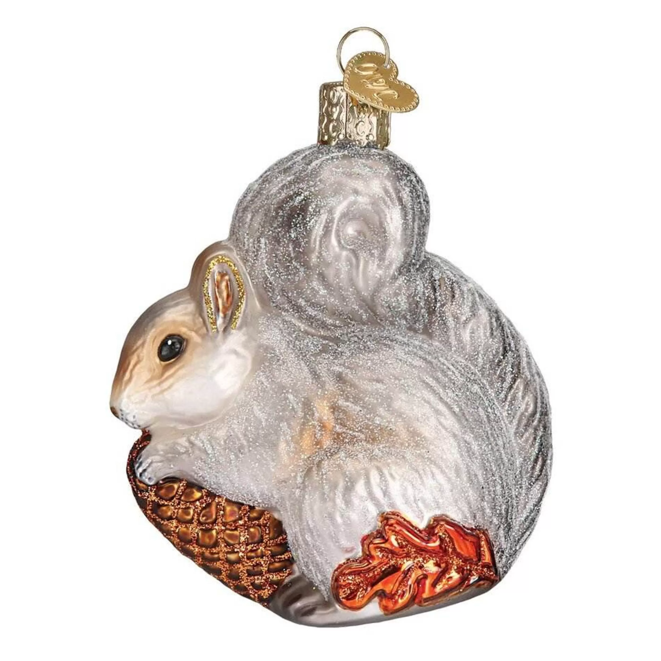 Old World Christmas Glass Glass Ornaments | Hungry Squirrel Glass Ornament - 9.5Cm