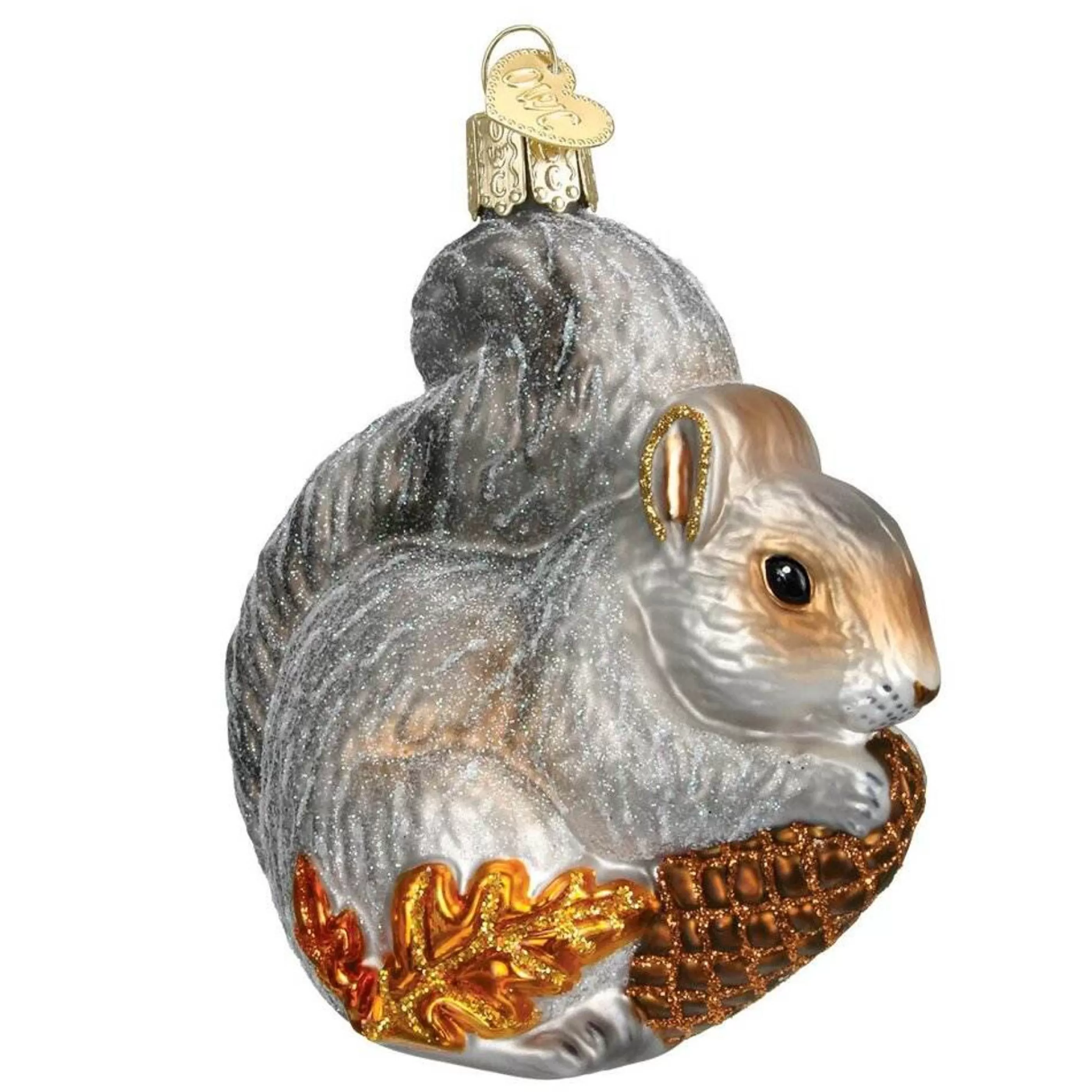 Old World Christmas Glass Glass Ornaments | Hungry Squirrel Glass Ornament - 9.5Cm