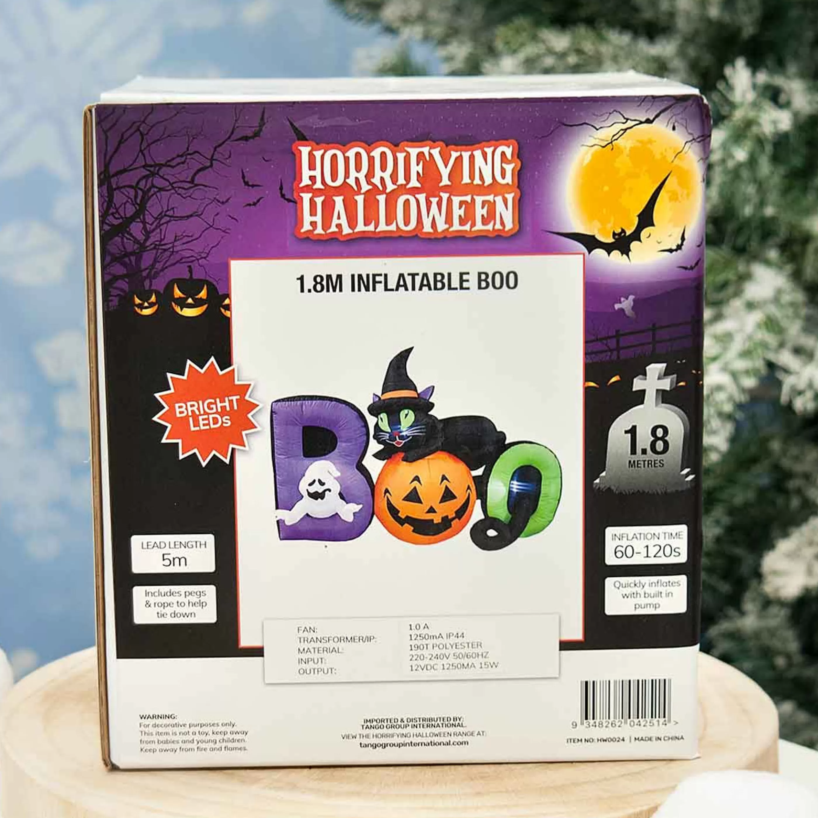 Outlet Witches of Halloween Inflatable Halloween Boo - 183Cm