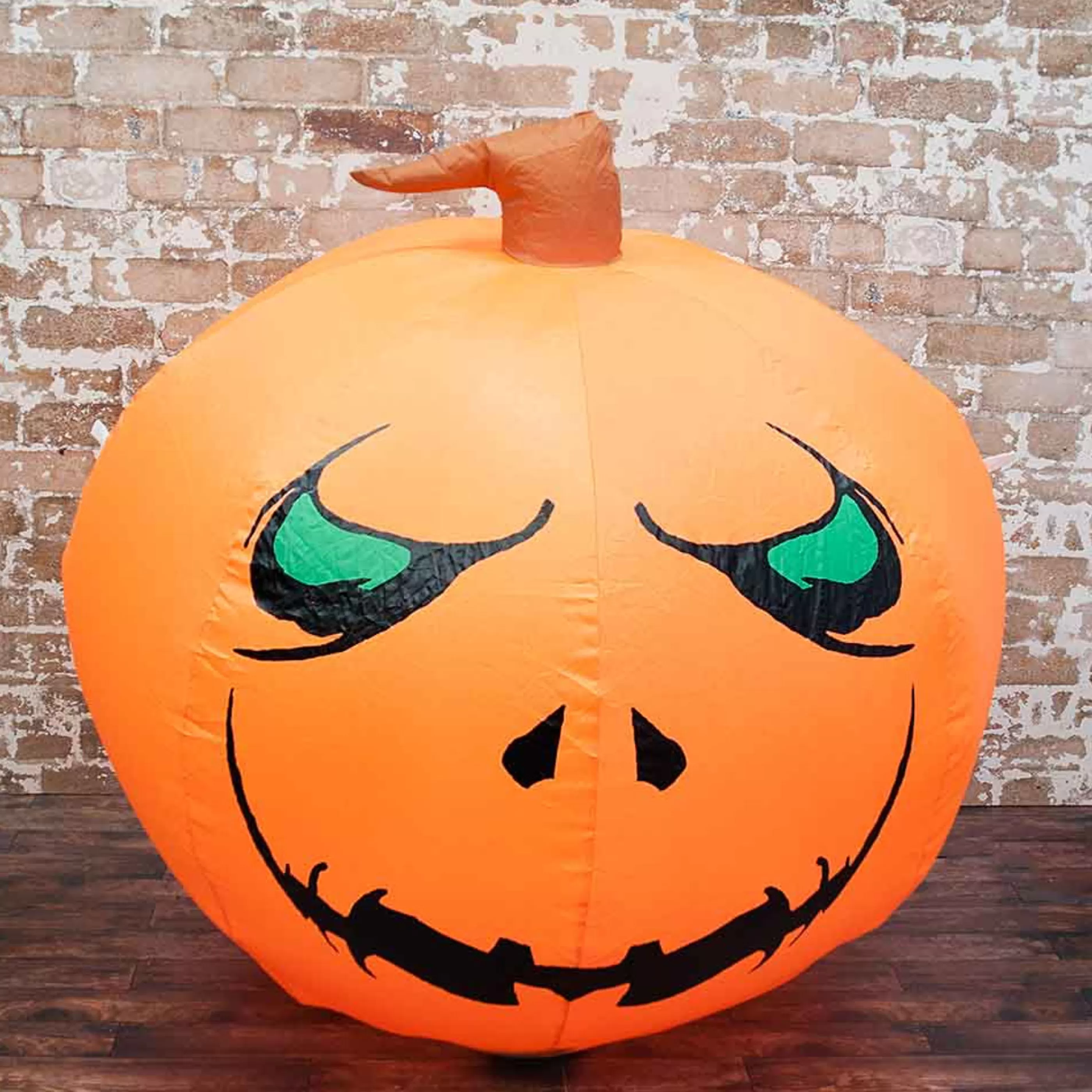 Sale Witches of Halloween Inflatable Pumpkin Lantern Head - 120Cm