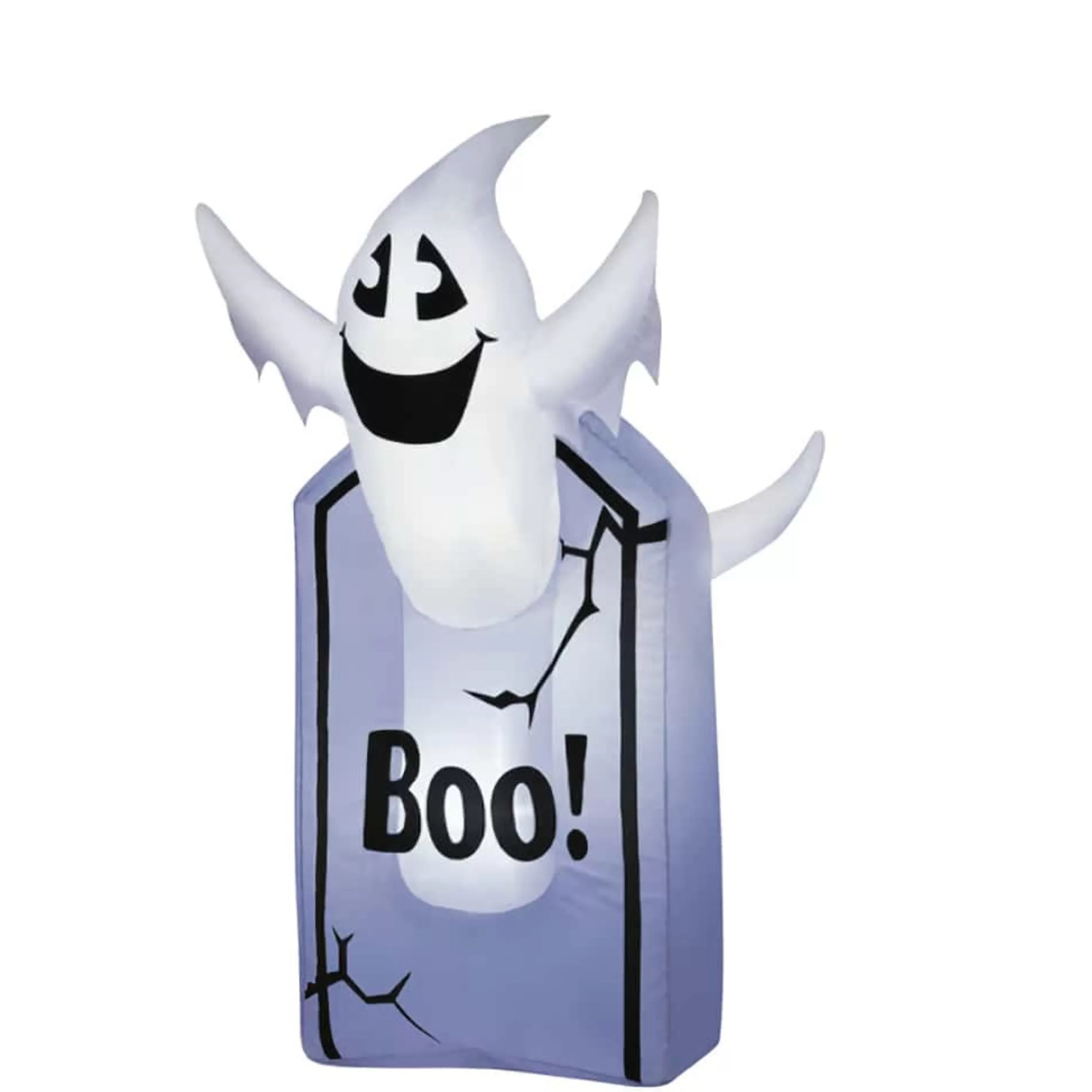 Clearance Witches of Halloween Inflatable Tombstone With Ghost- 120Cm