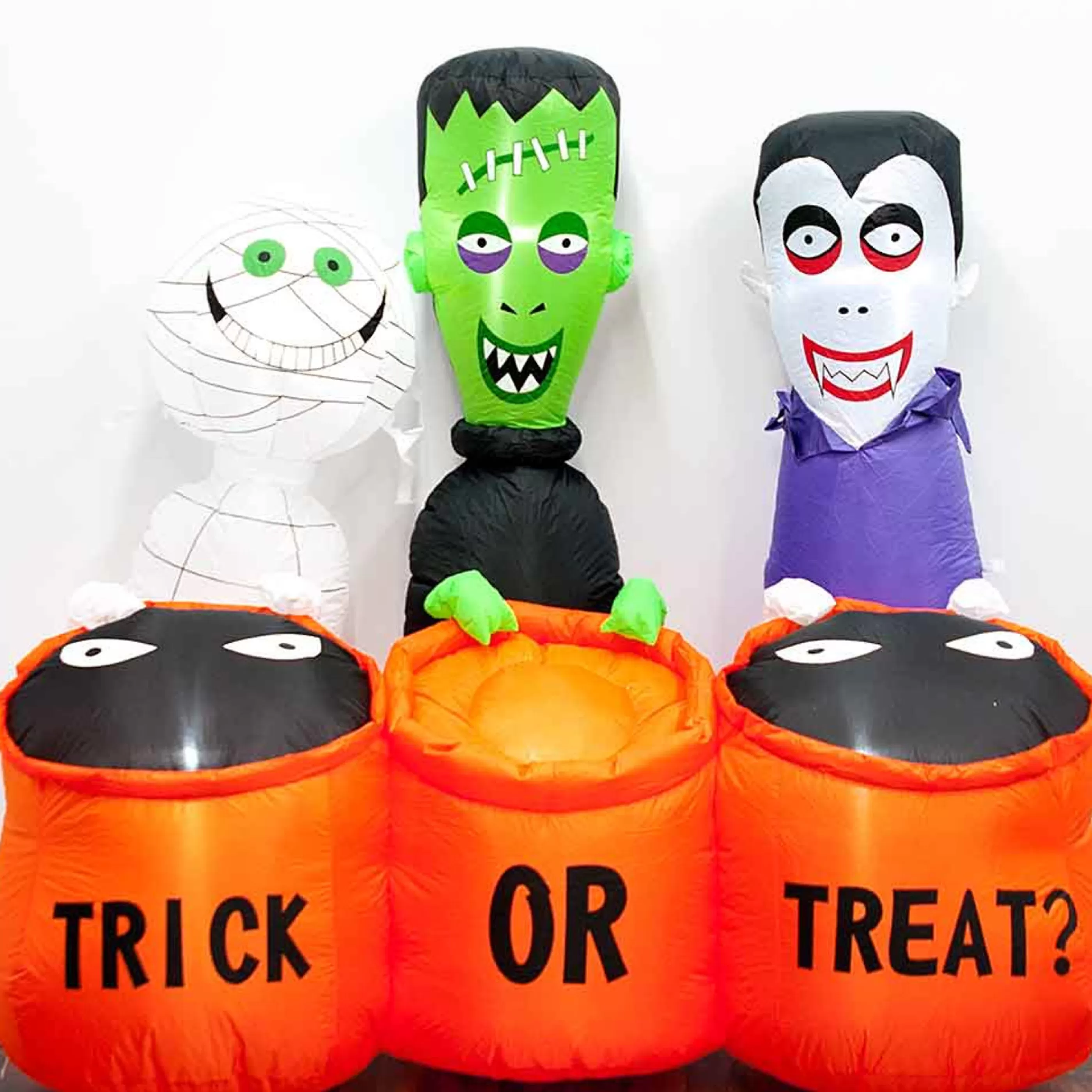 New Witches of Halloween Inflatable Trick Or Treat Monsters - 150Cm