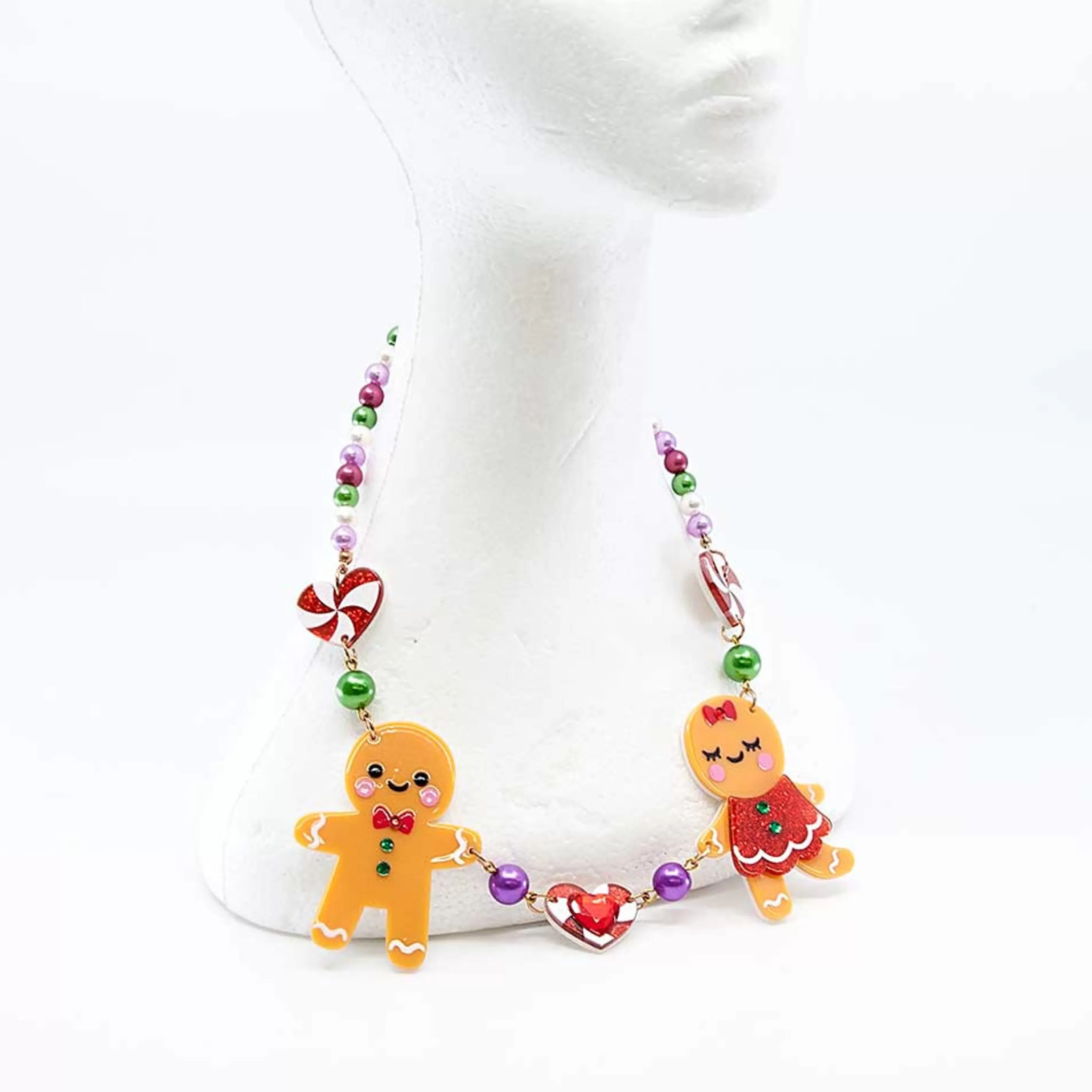 Best Sale Irregular Choice - Oven Baked Love Necklace