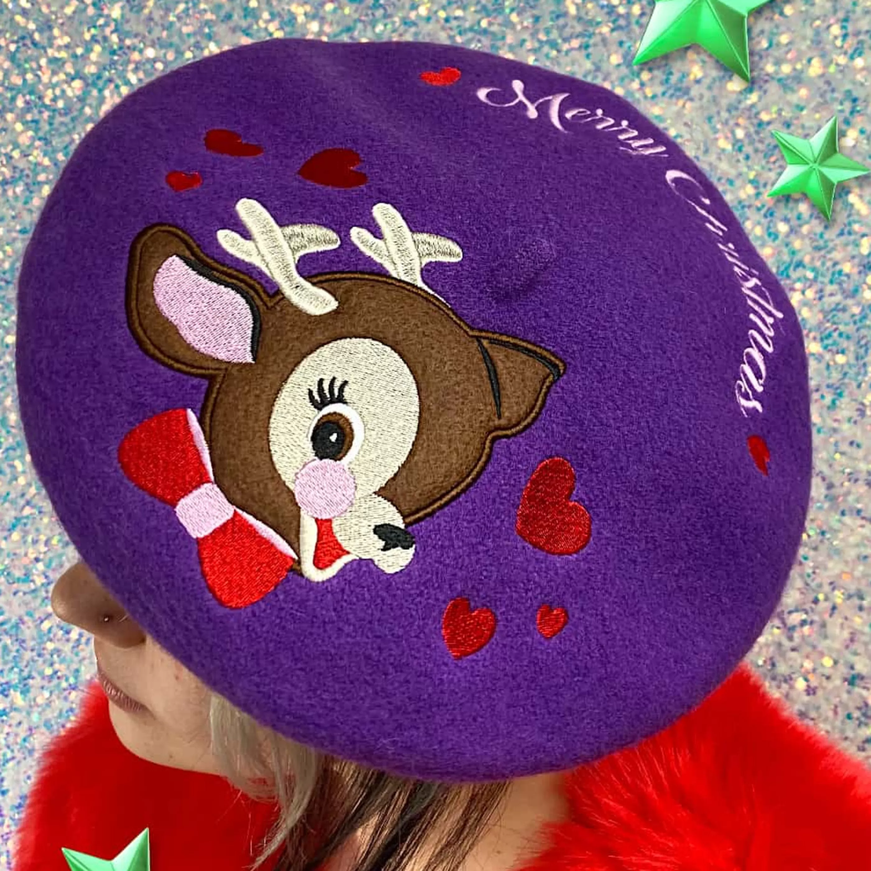 Discount Irregular Choice - Reindeer Love Beret