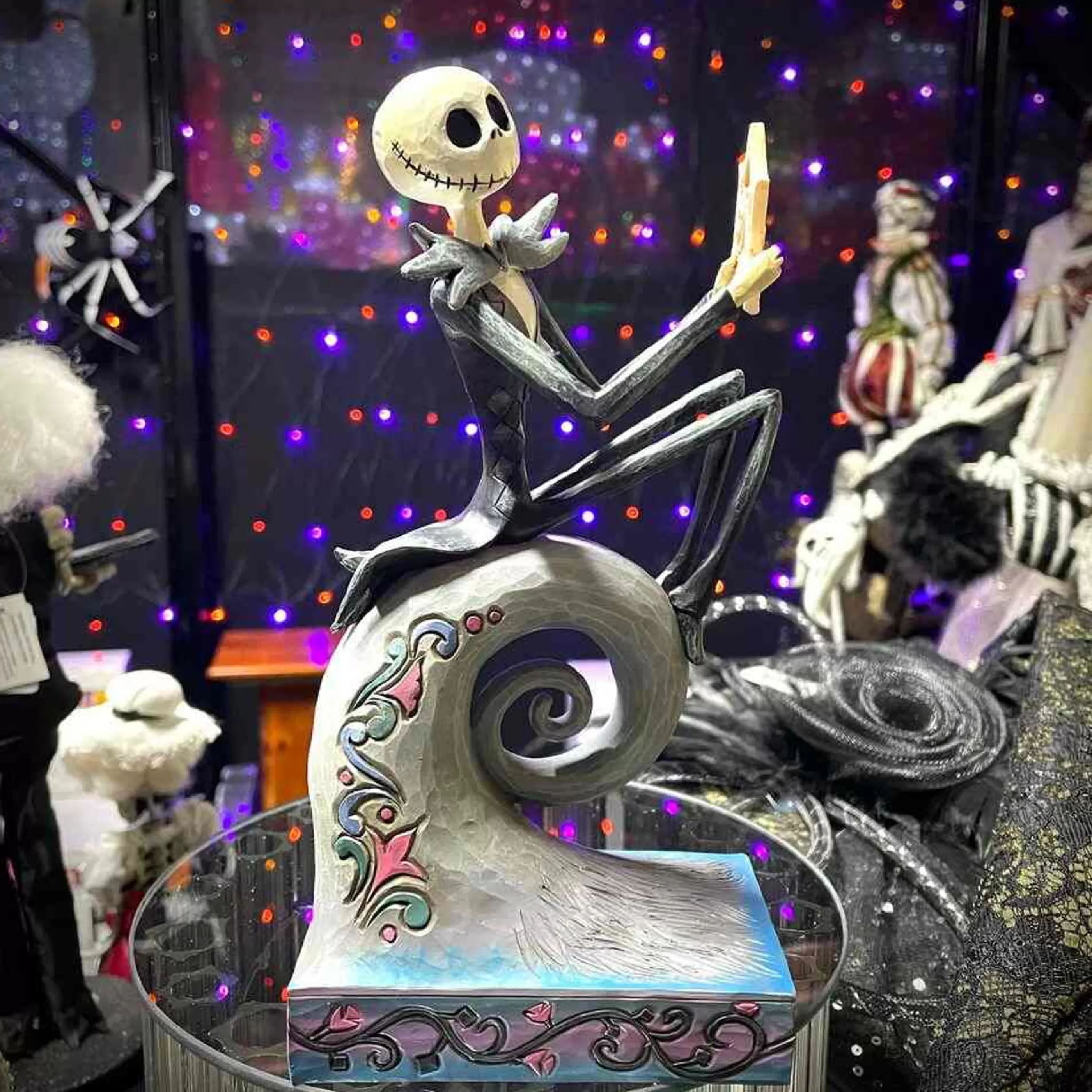 Jim Shore Table Top Decorations | Jack Skellington - What's This? Figurine